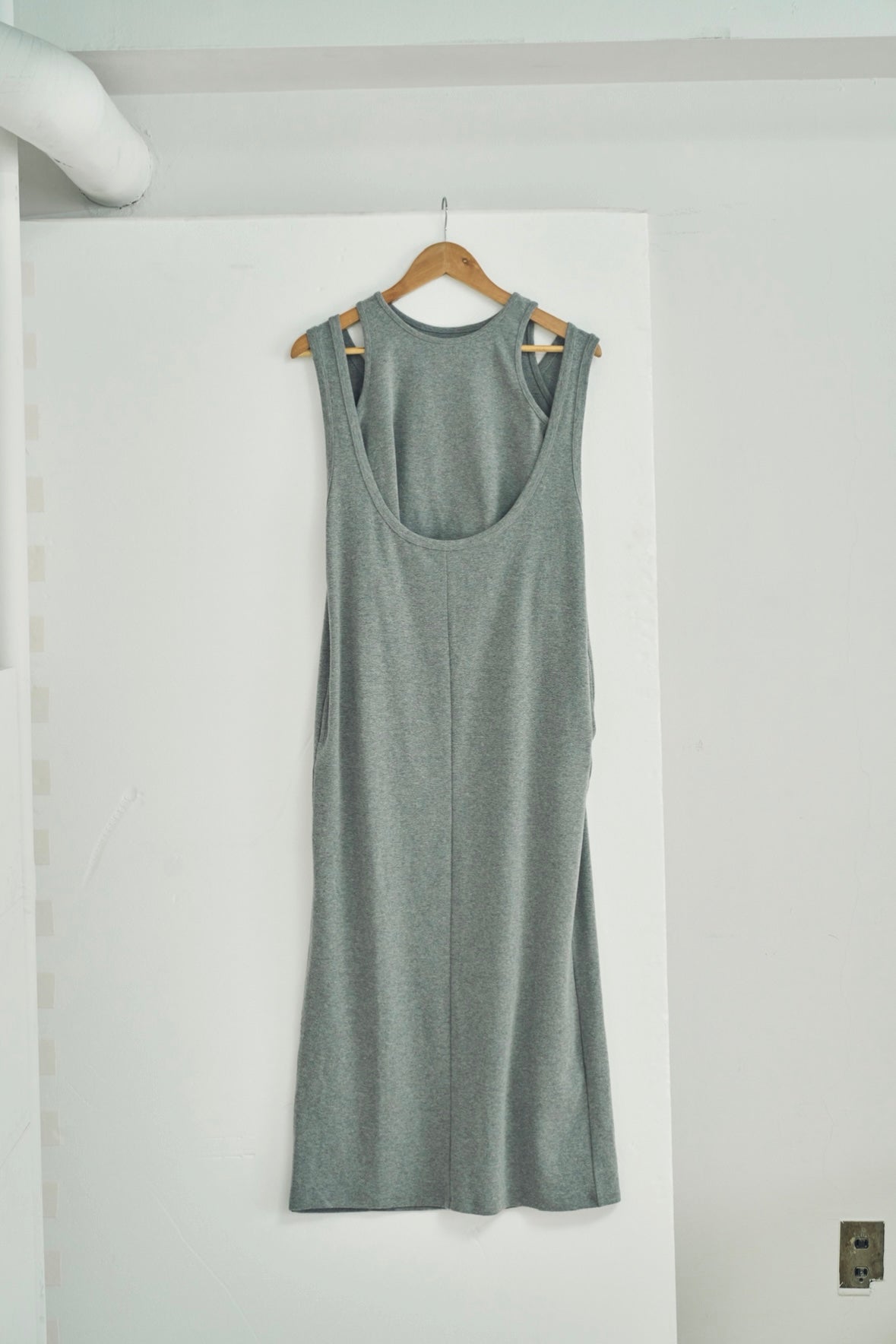 layered sweat onepiece