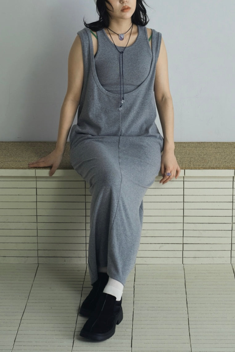 layered sweat onepiece