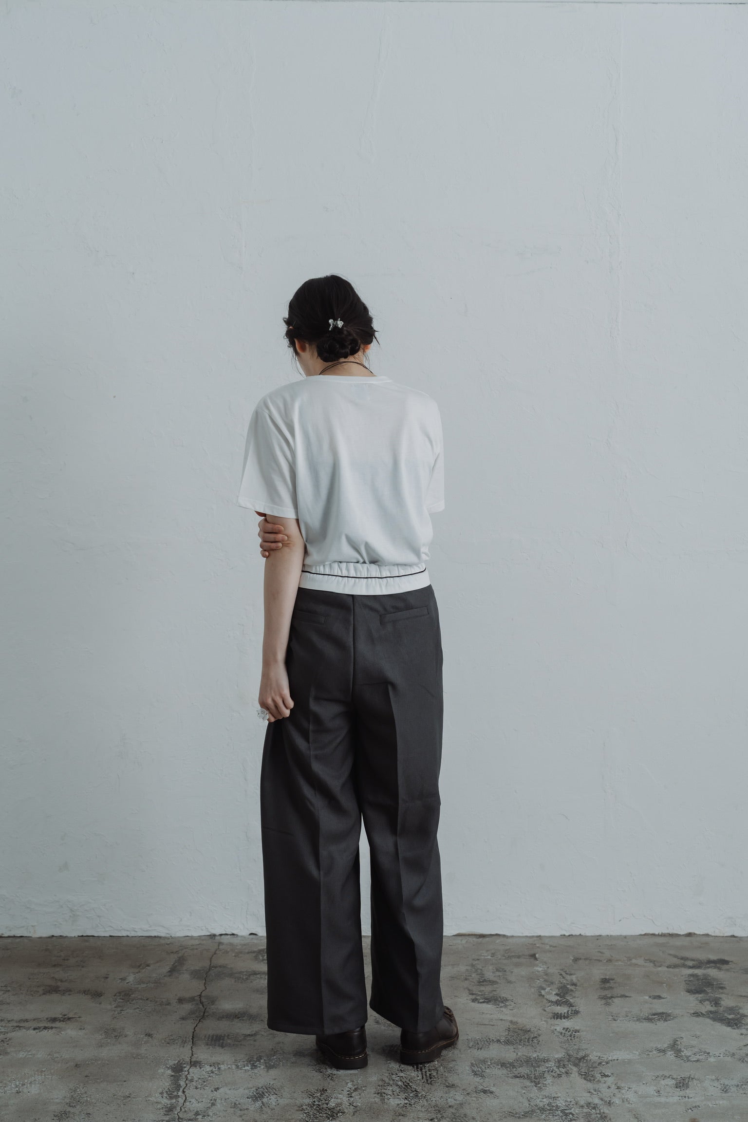 bloom with edge t-shirt