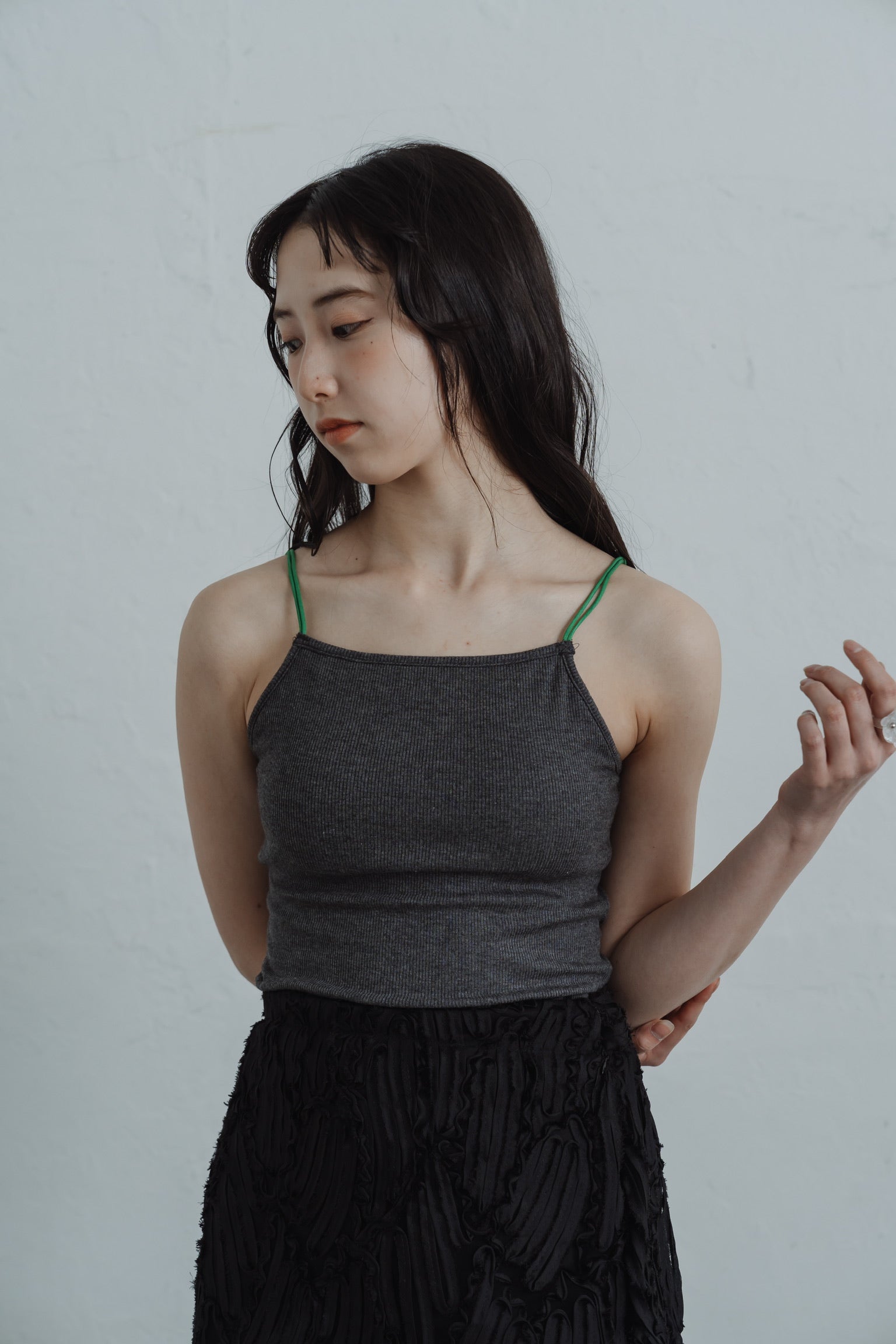 color ribbed camisole