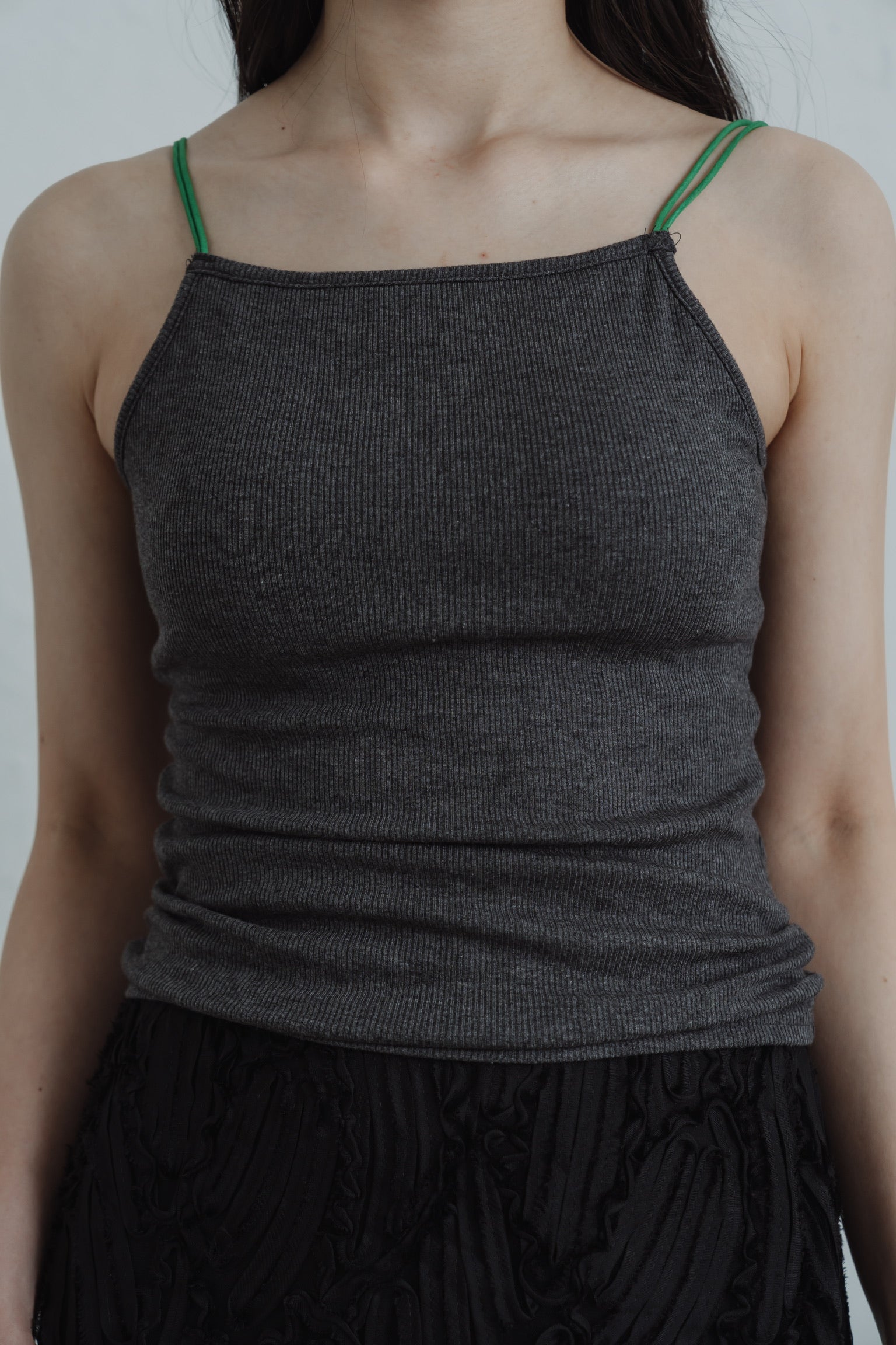 color ribbed camisole