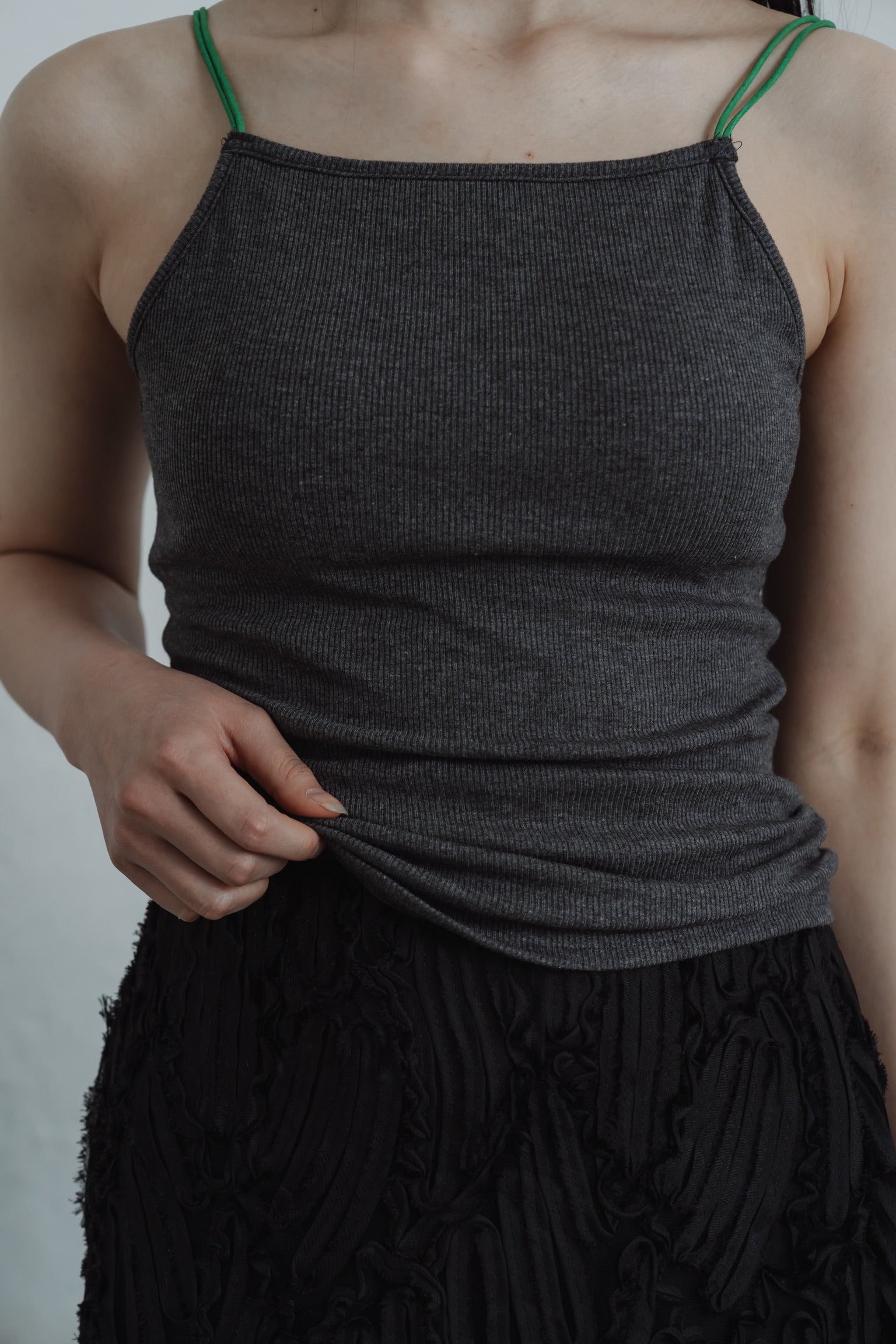 color ribbed camisole