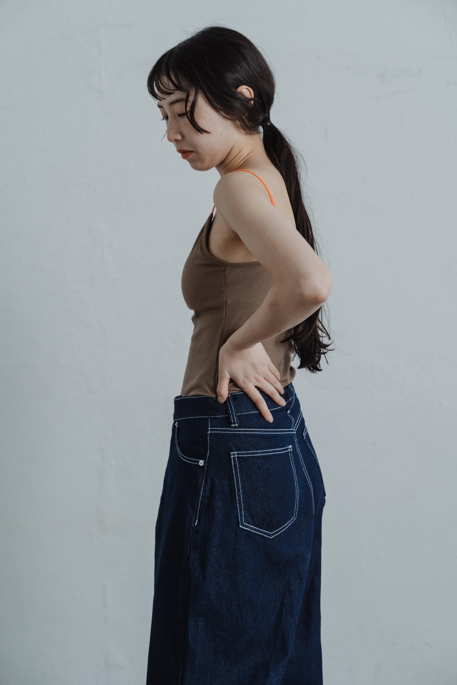 color ribbed camisole