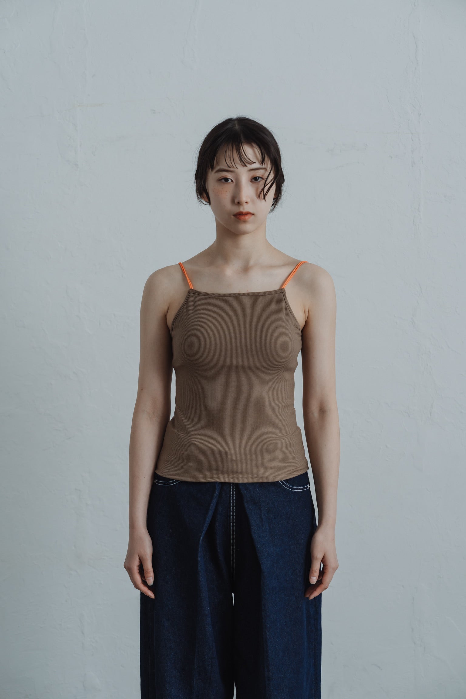 color ribbed camisole