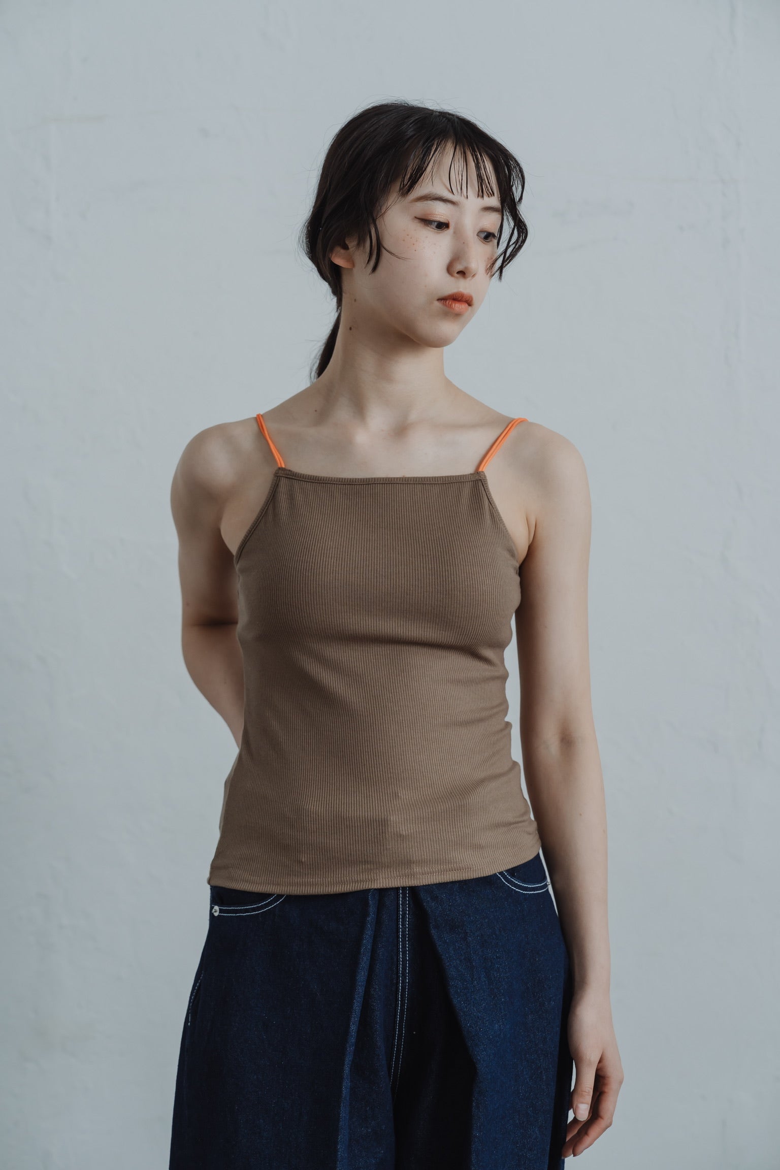 color ribbed camisole