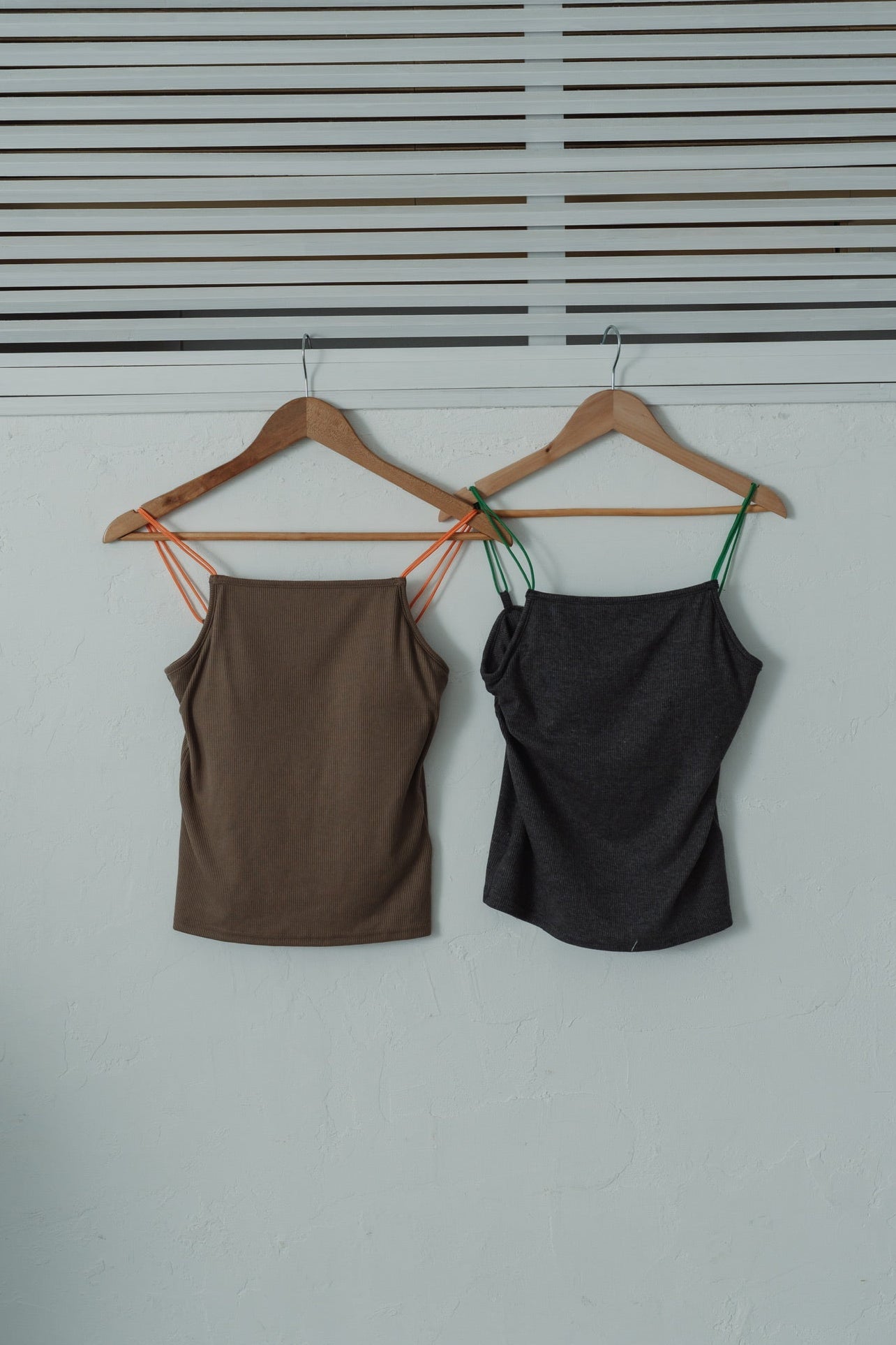 color ribbed camisole