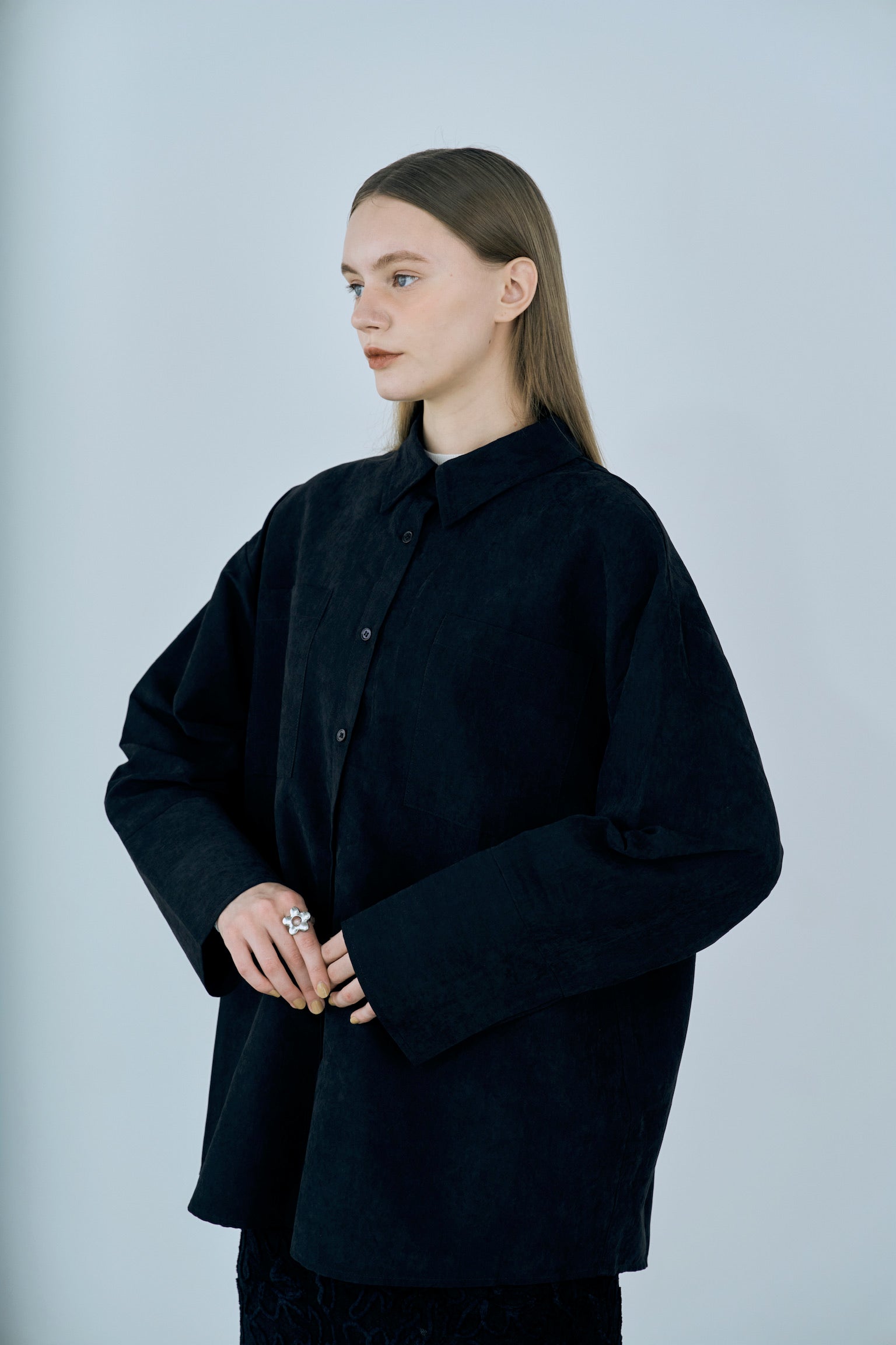 suede over shirt