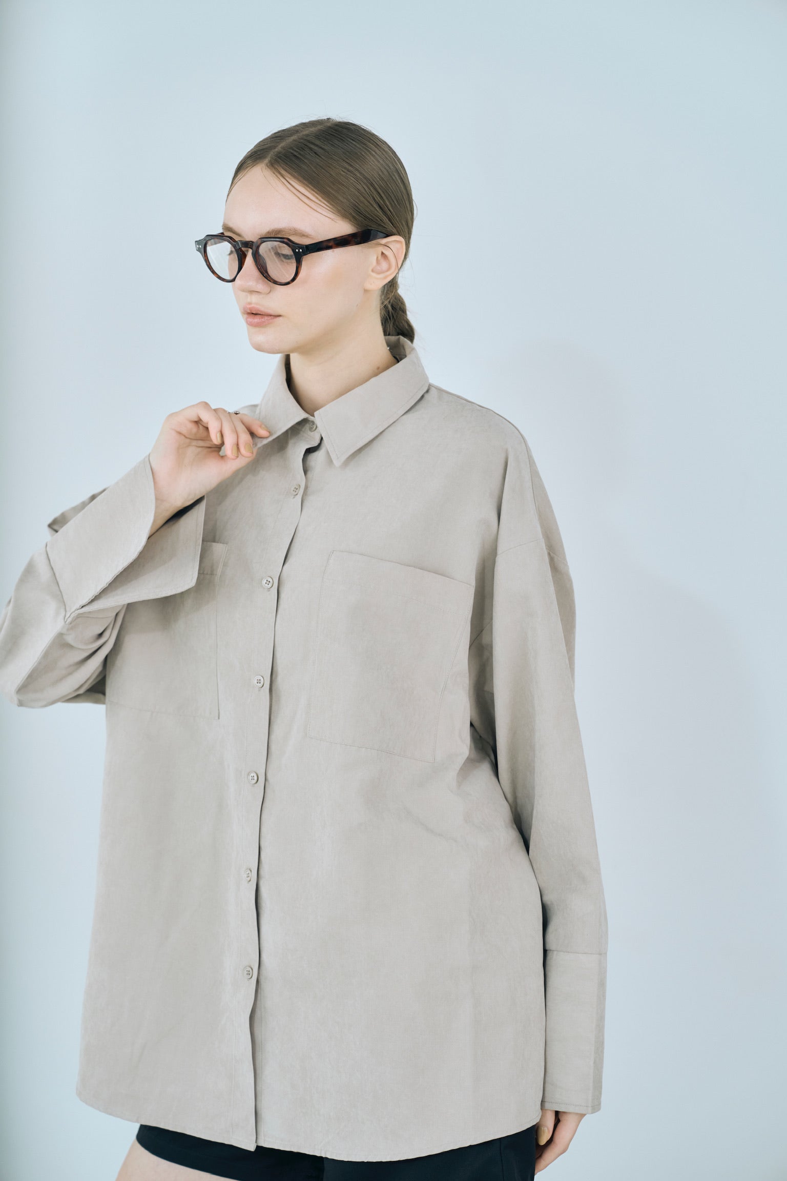 suede over shirt