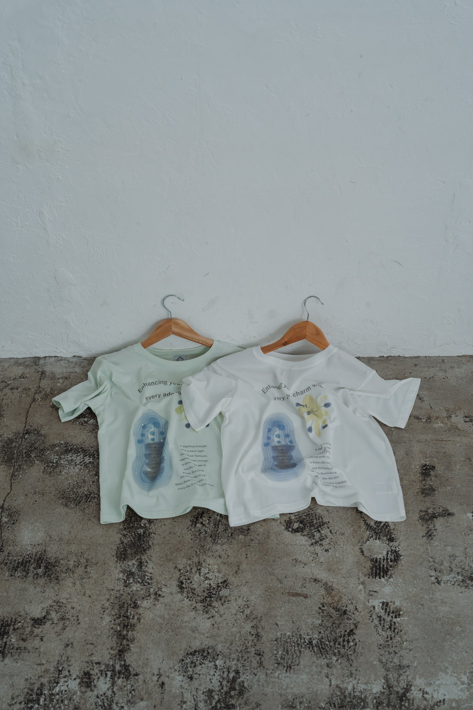 bloom with edge t-shirt