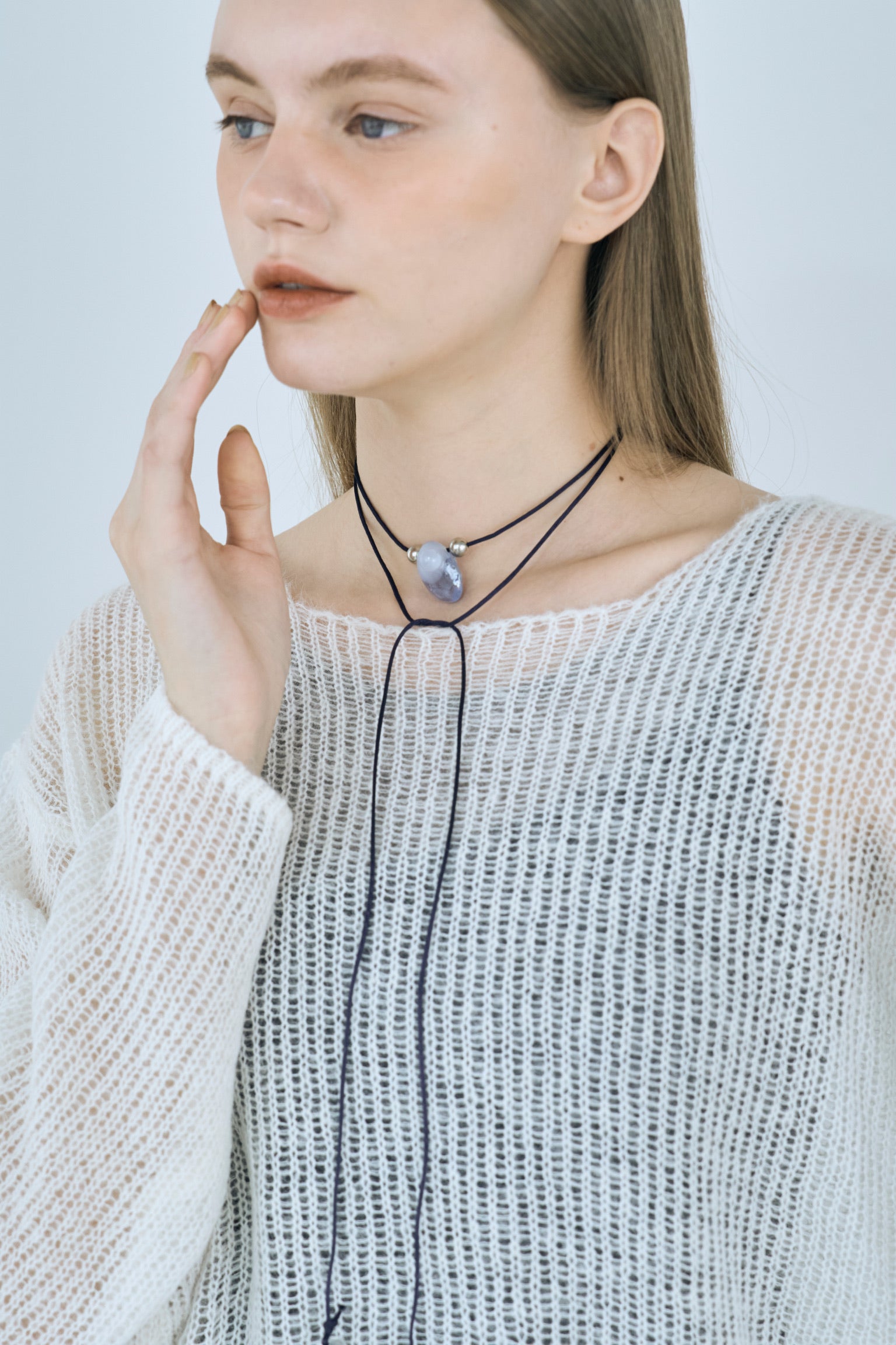 mohair mesh overknit
