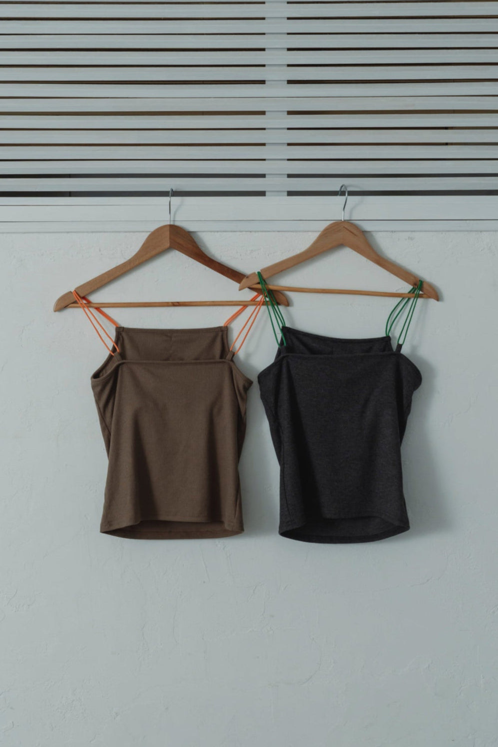 color ribbed camisole