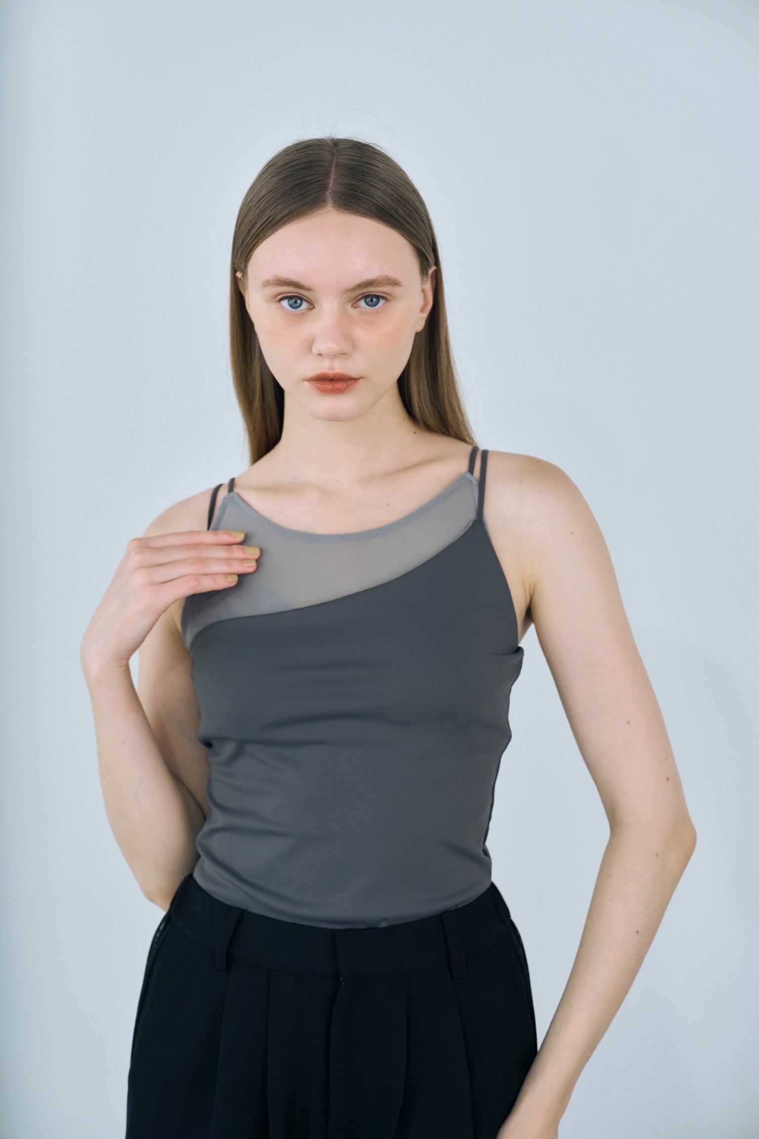 layered sheer camisole