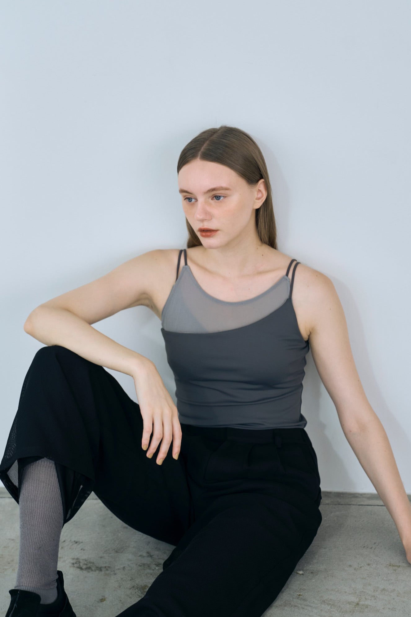 layered sheer camisole