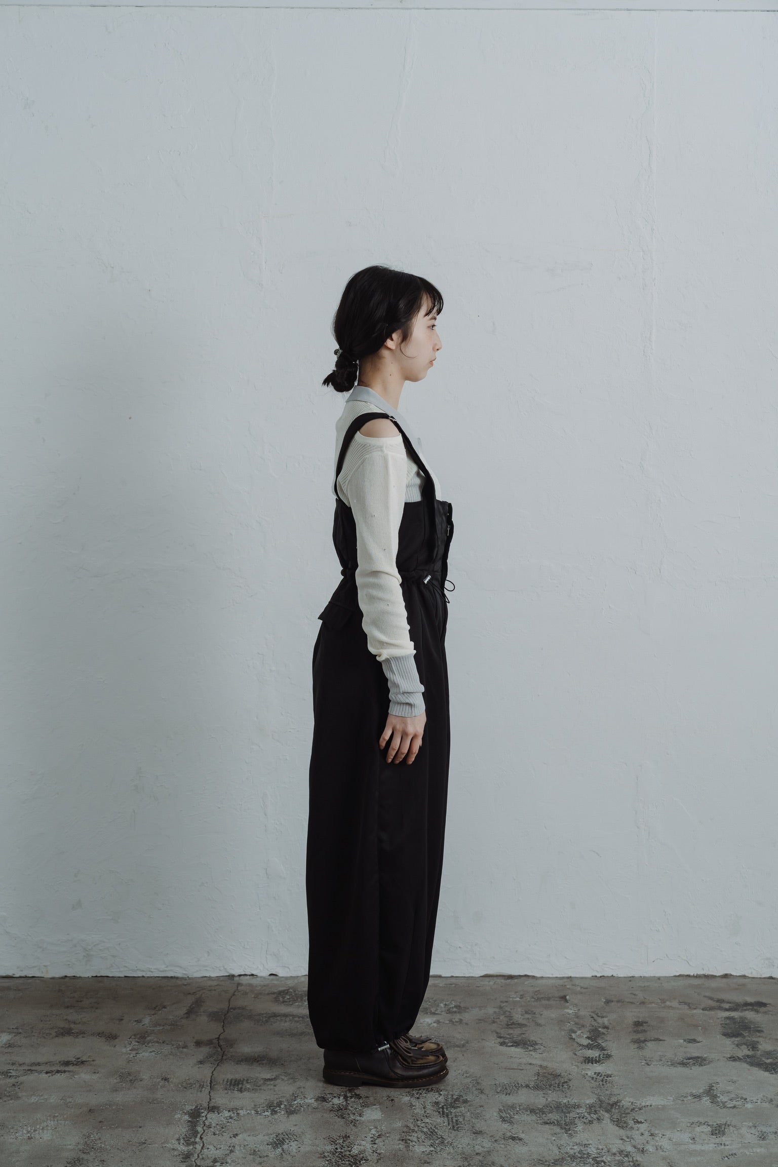 twill parachute overalls