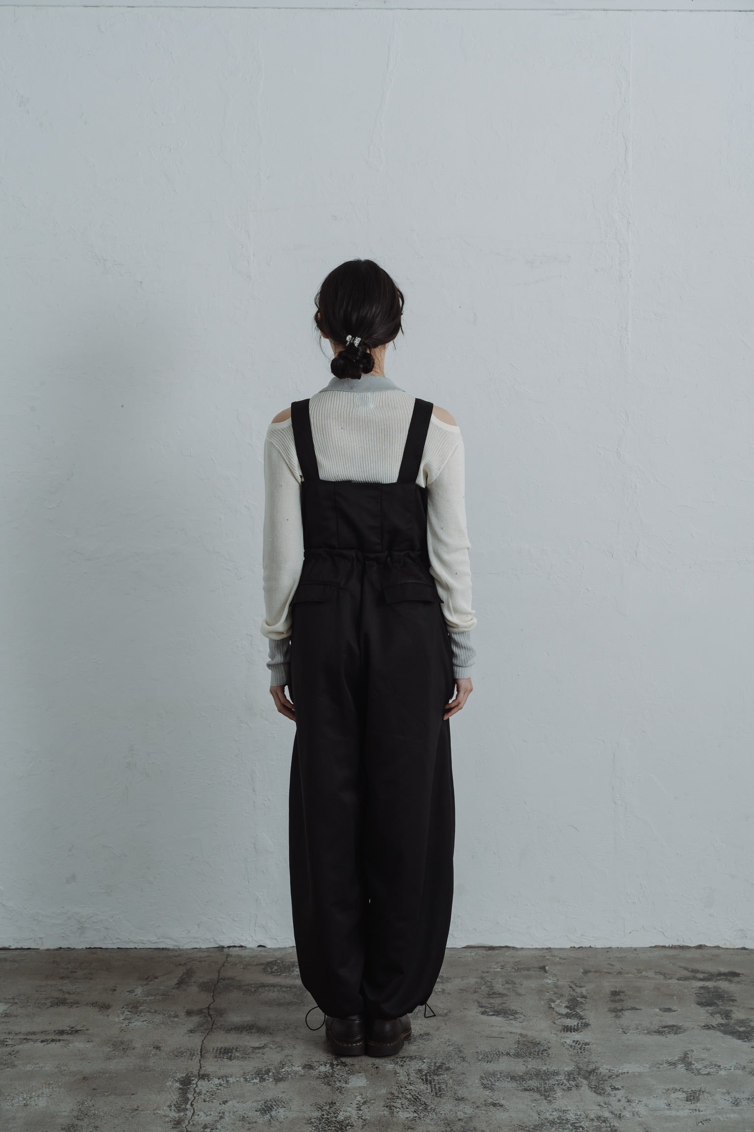 twill parachute overalls