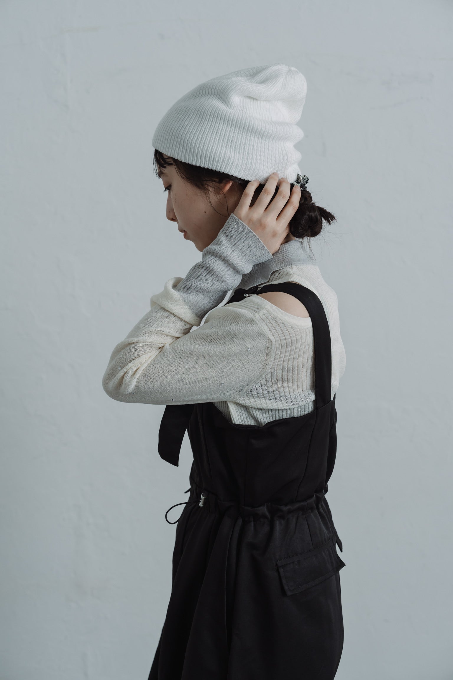 summer knit beanie