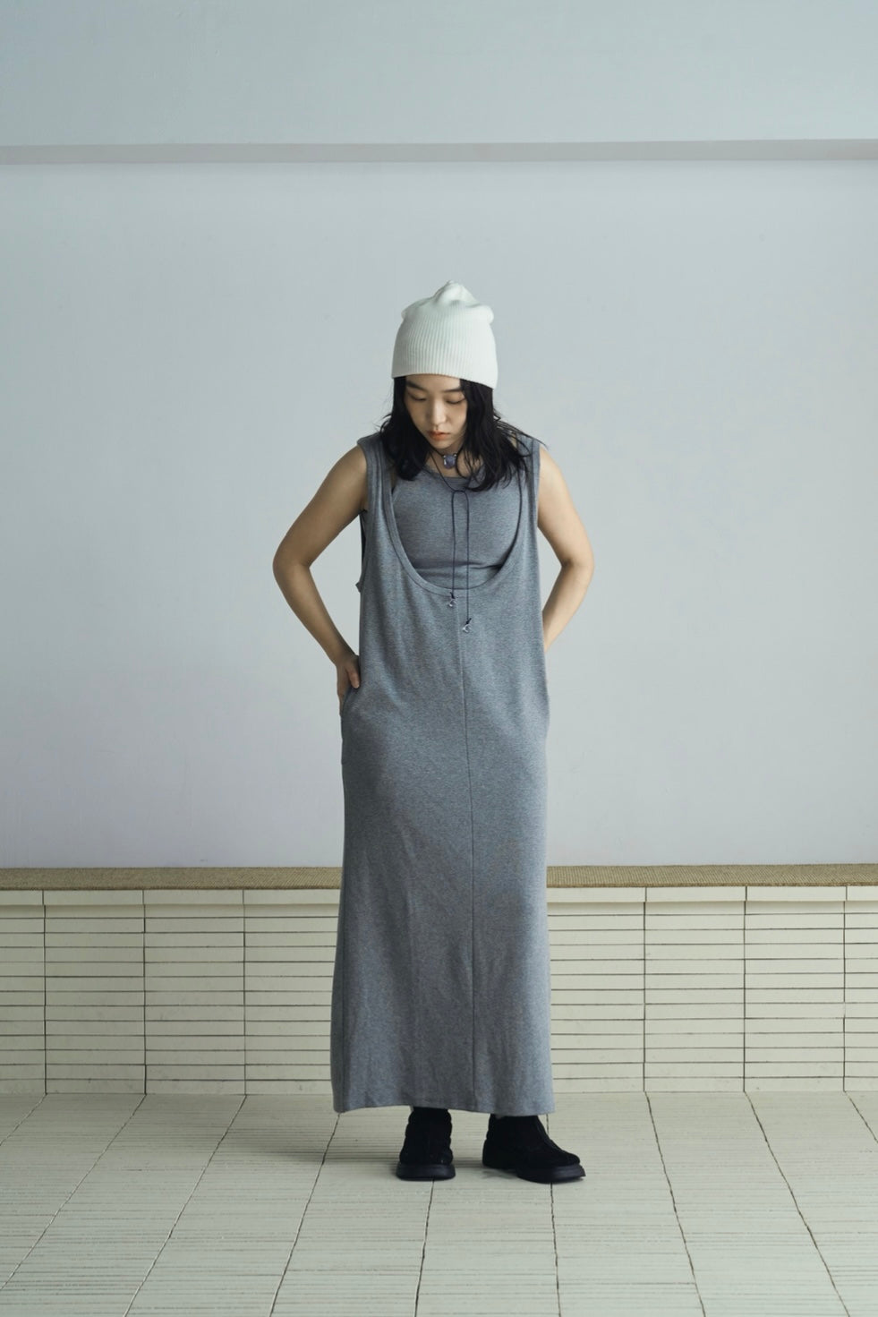 layered sweat onepiece