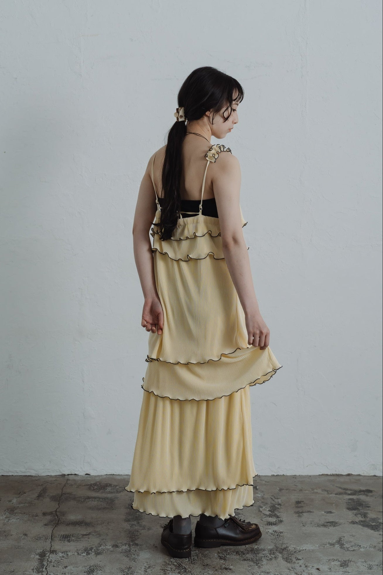 asymmetryl mellow  tiered onepiece