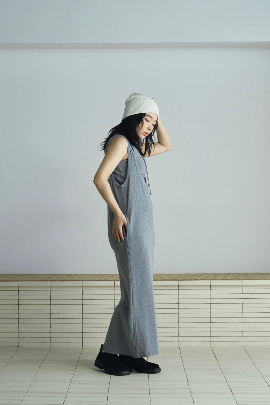 layered sweat onepiece