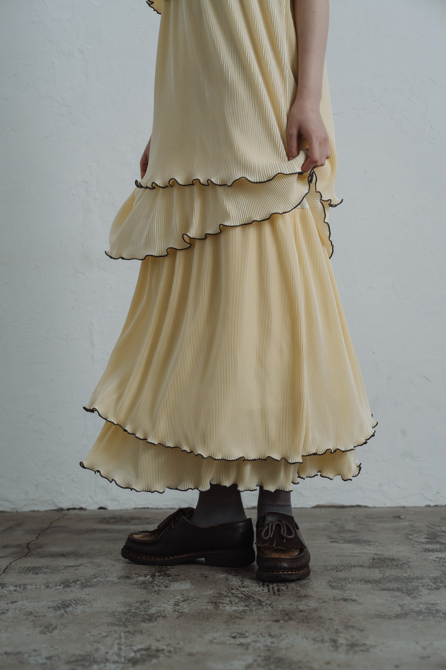 asymmetryl mellow  tiered onepiece