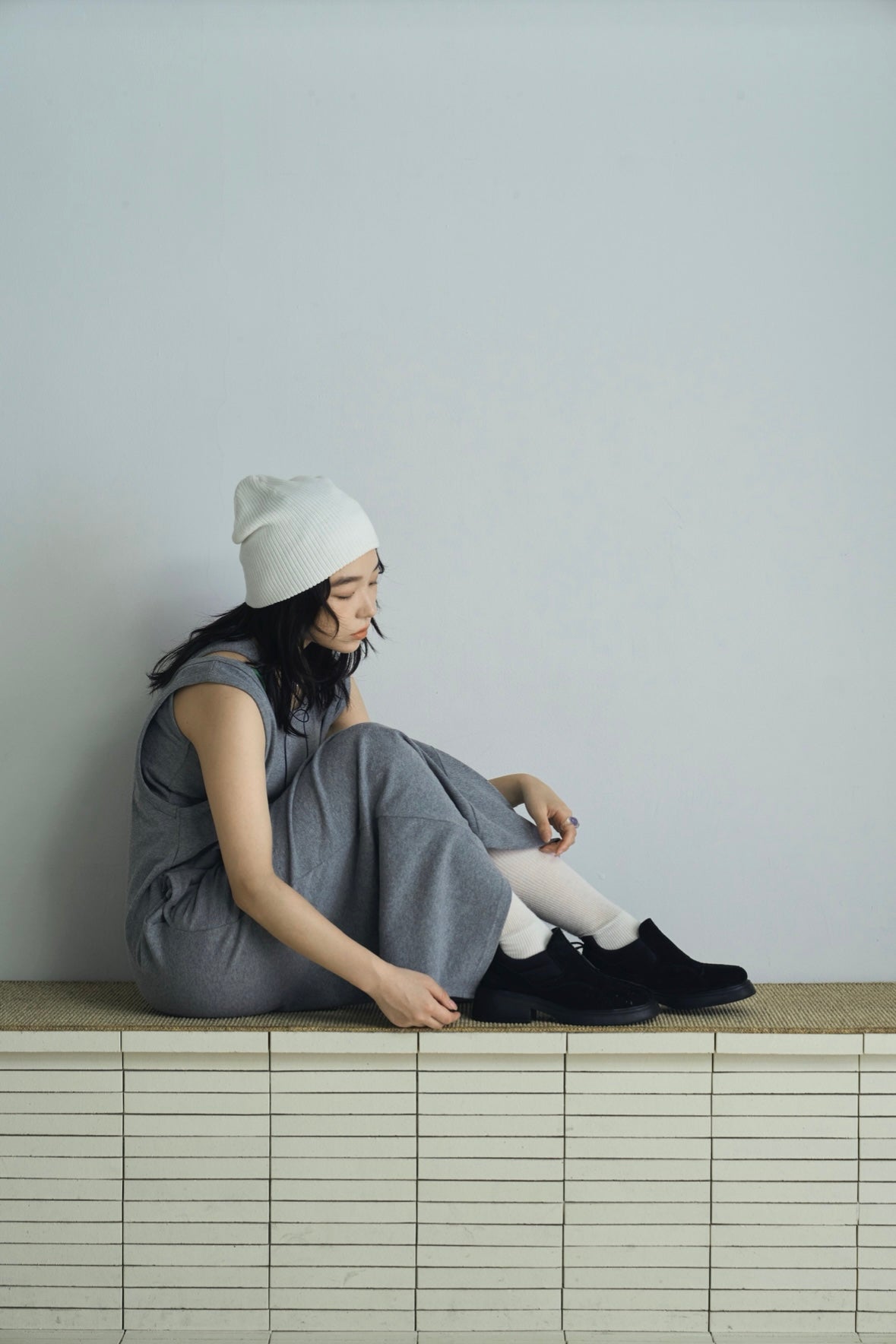 layered sweat onepiece