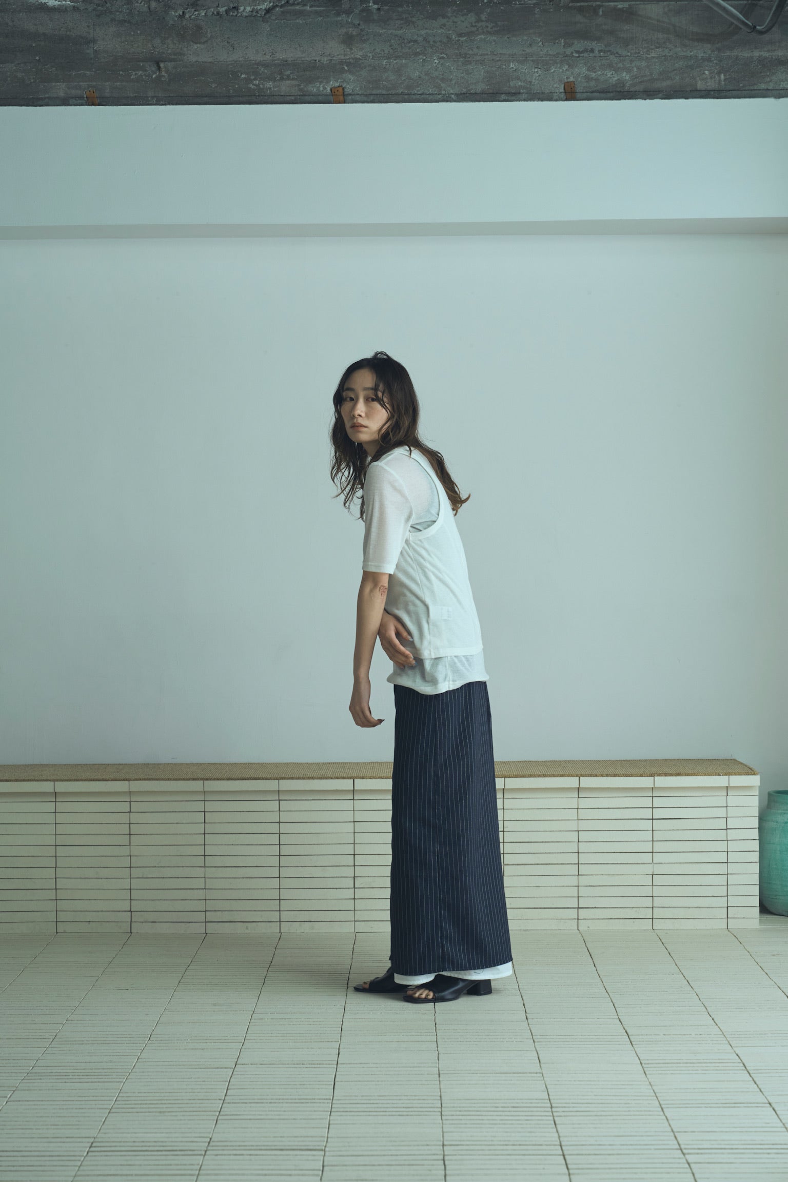 layered sheer twin tops