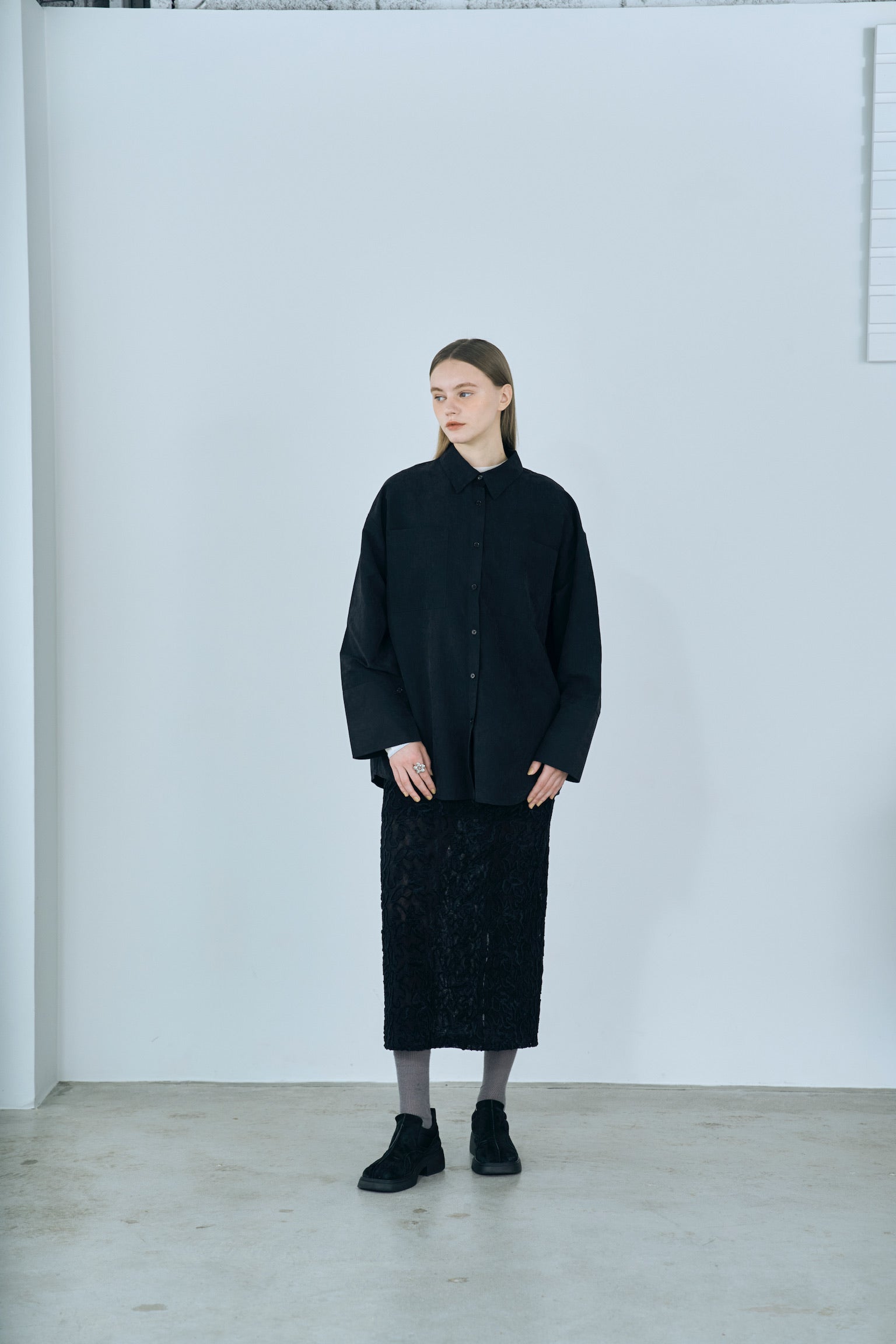 cord velour skirt