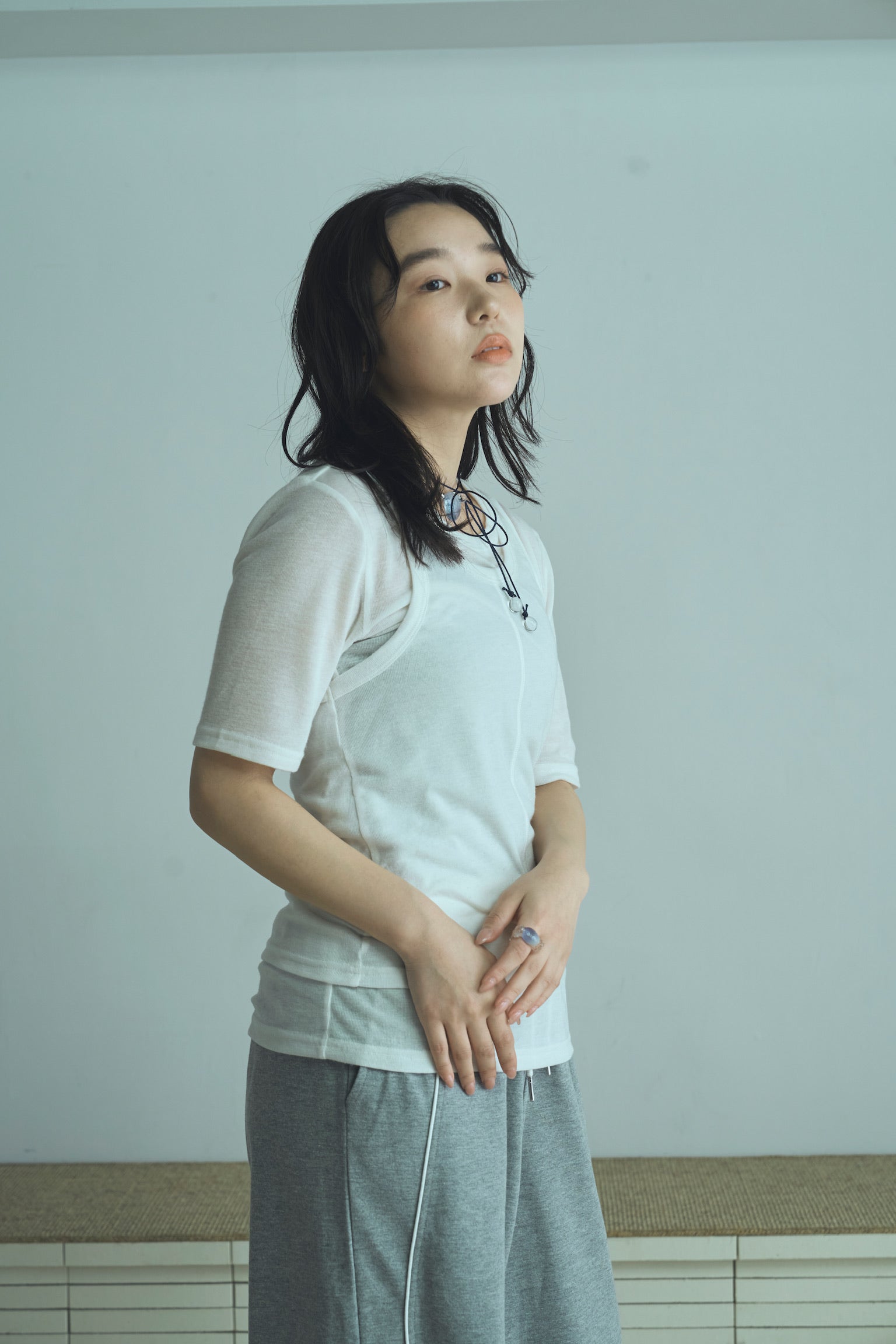 layered sheer twin tops