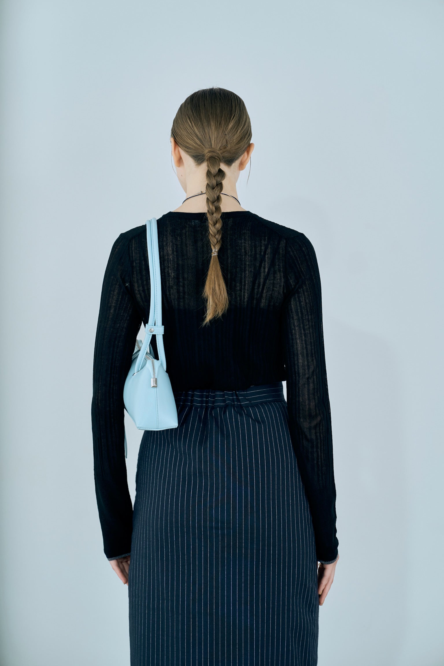 rib sheer tops