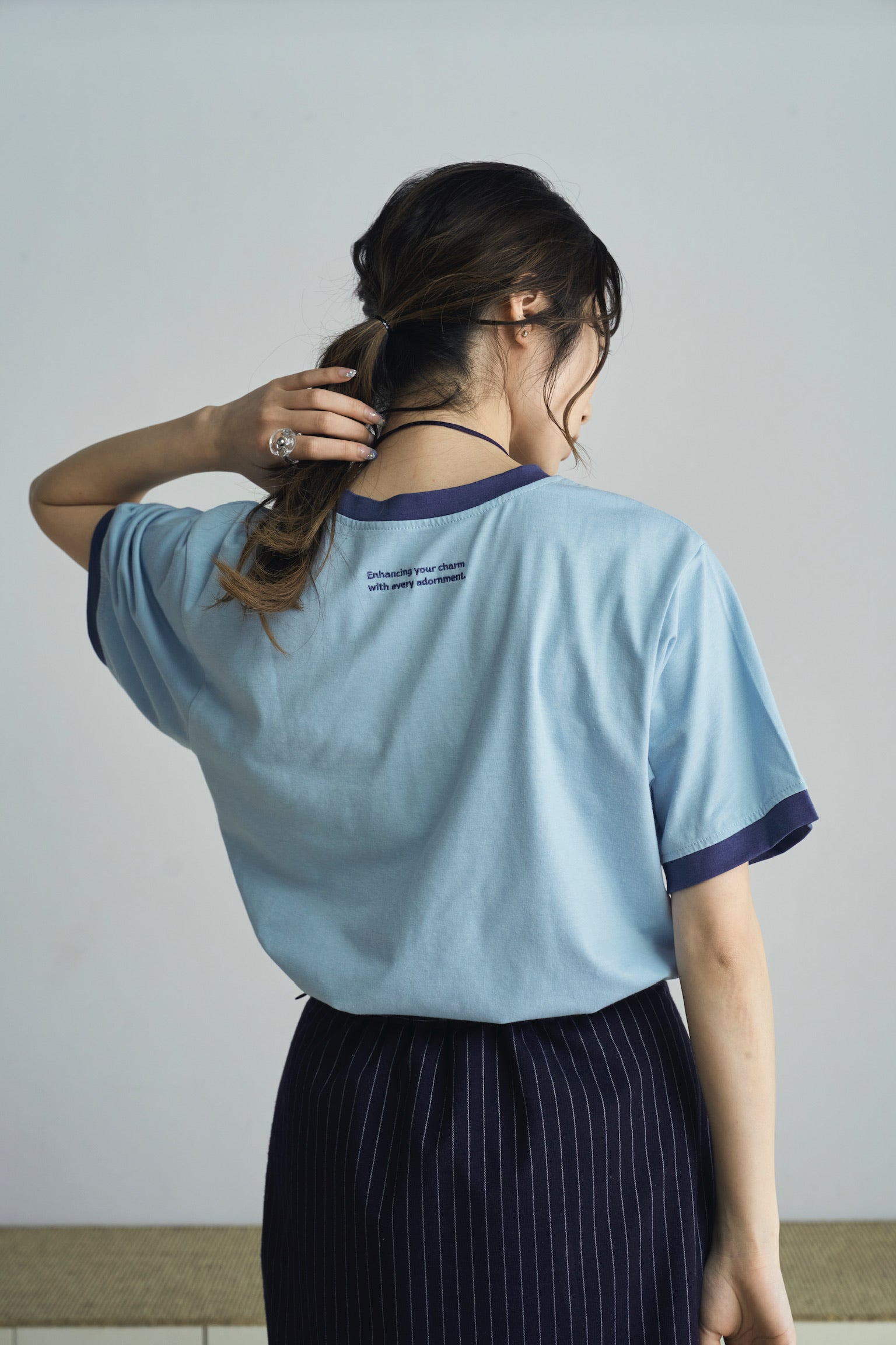 logo ringer t-shirt