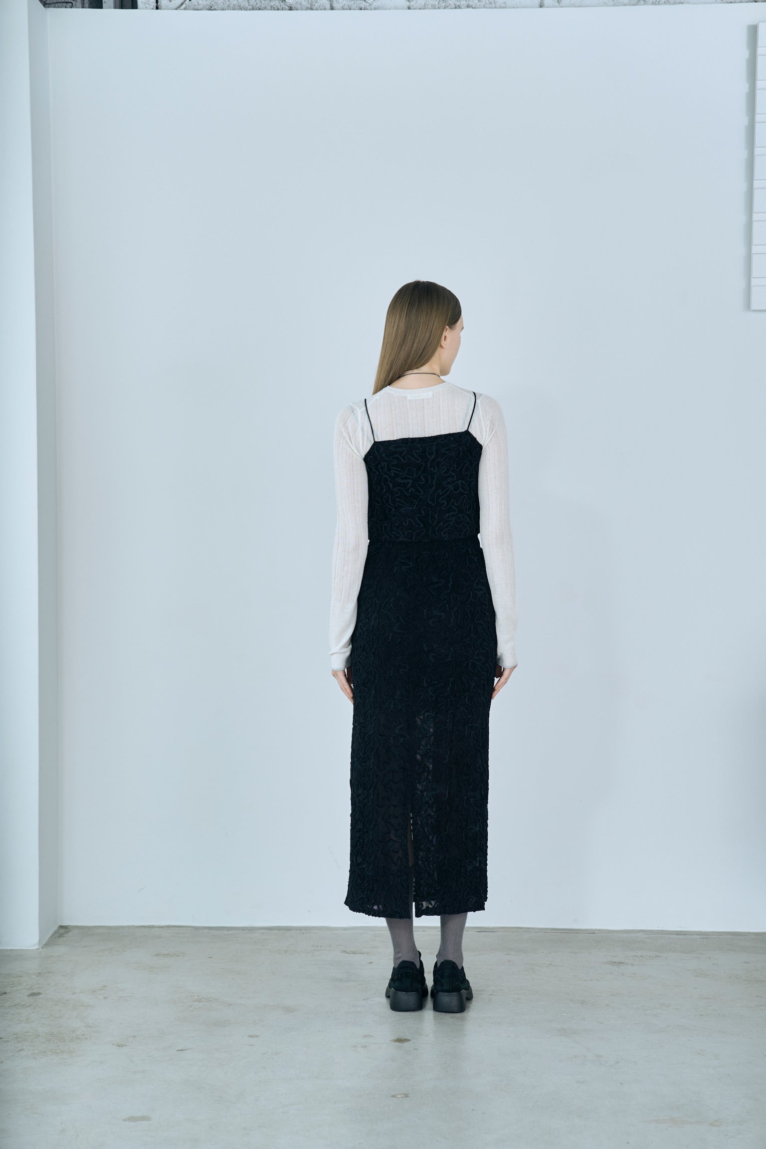 cord velour skirt
