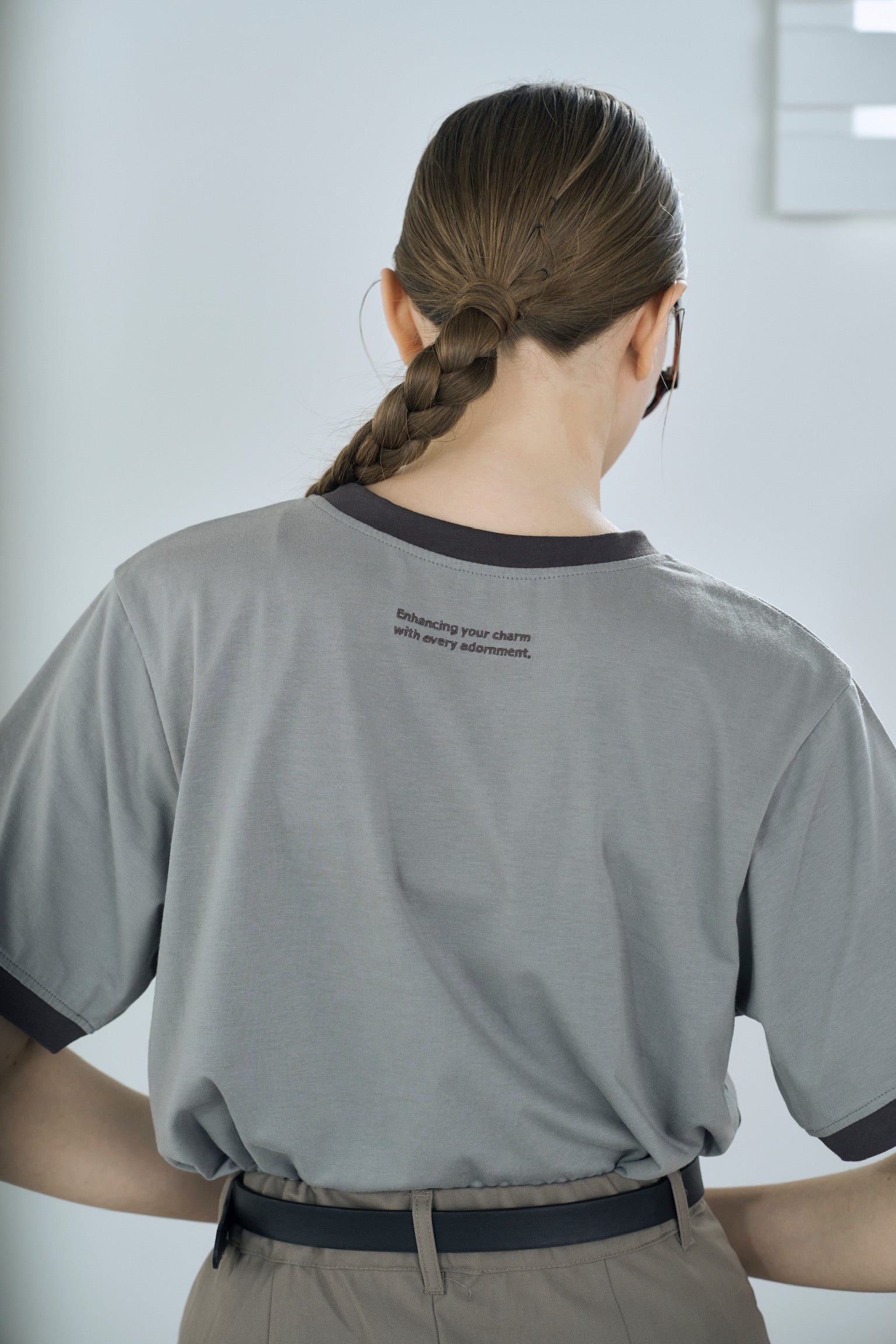 logo ringer t-shirt