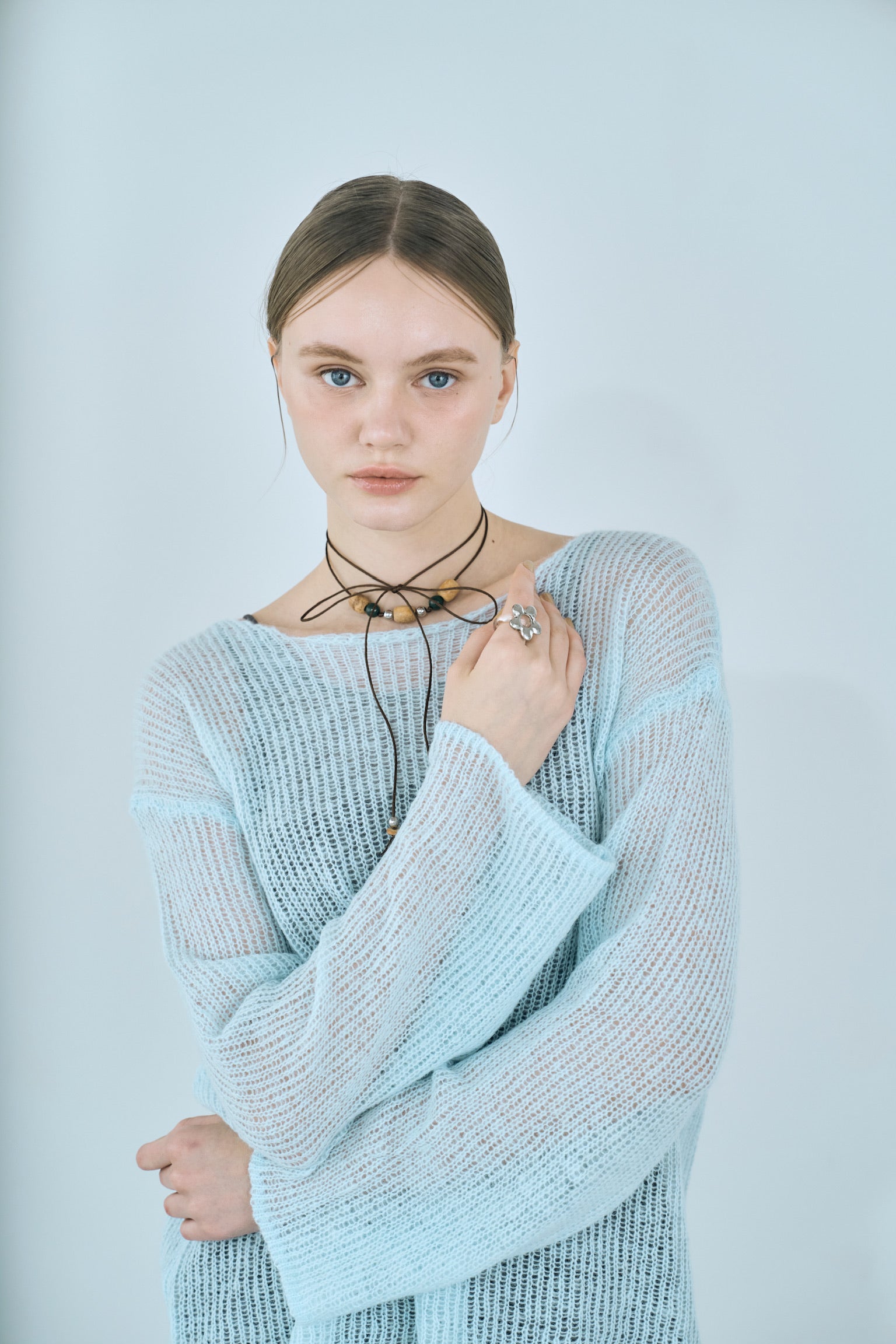 mohair mesh overknit