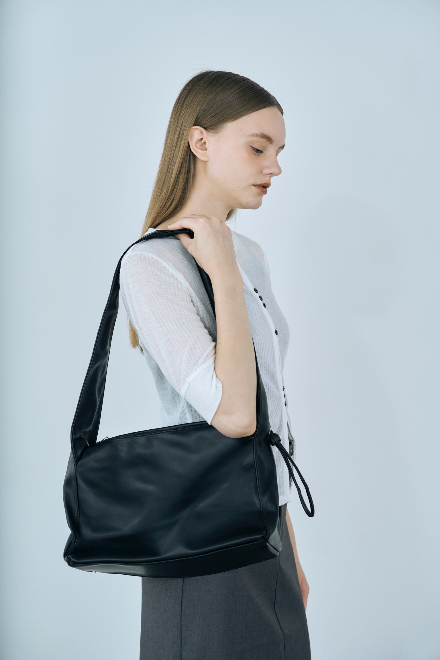 2way drawstring shoulder bag