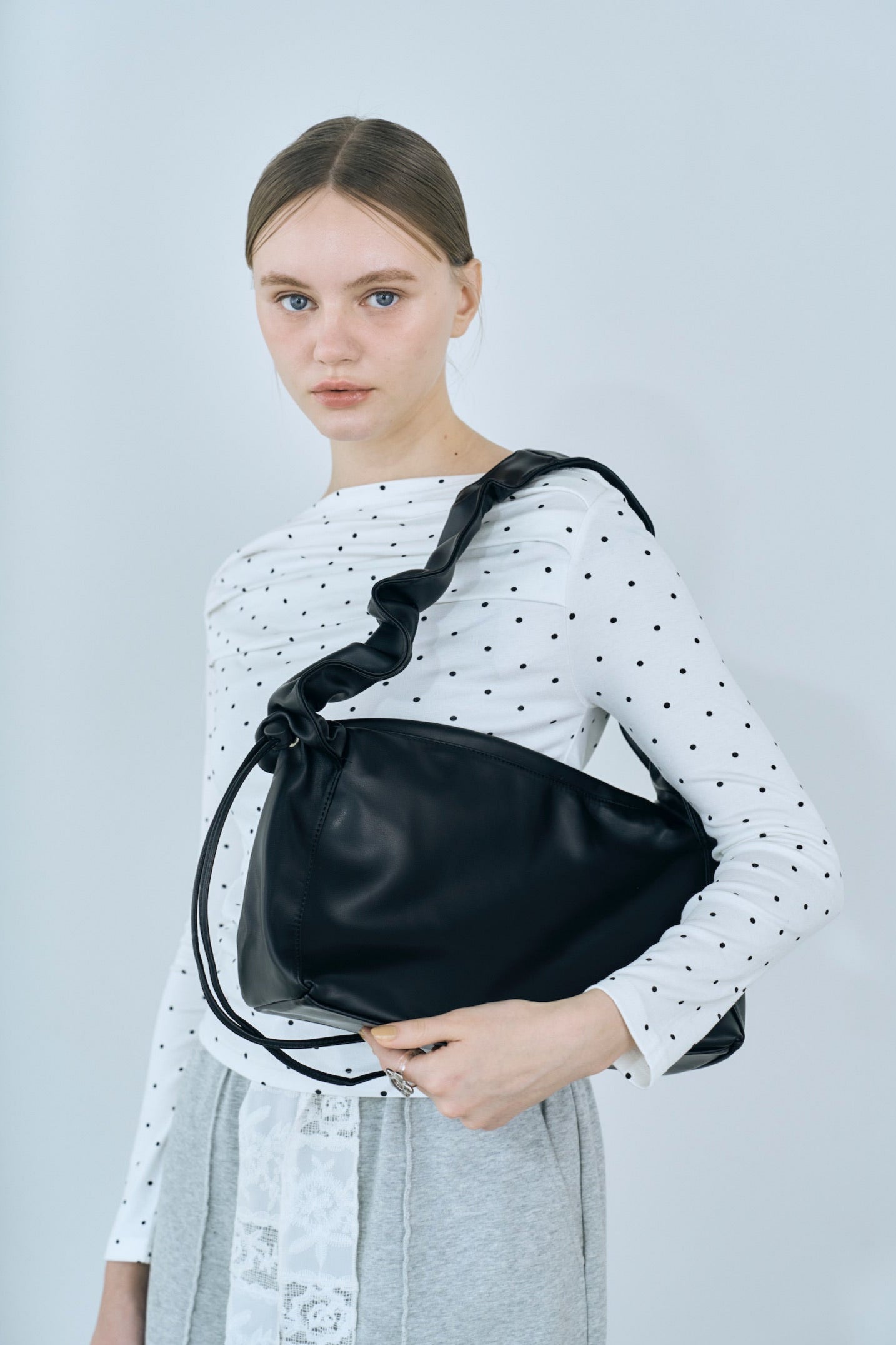 2way drawstring shoulder bag