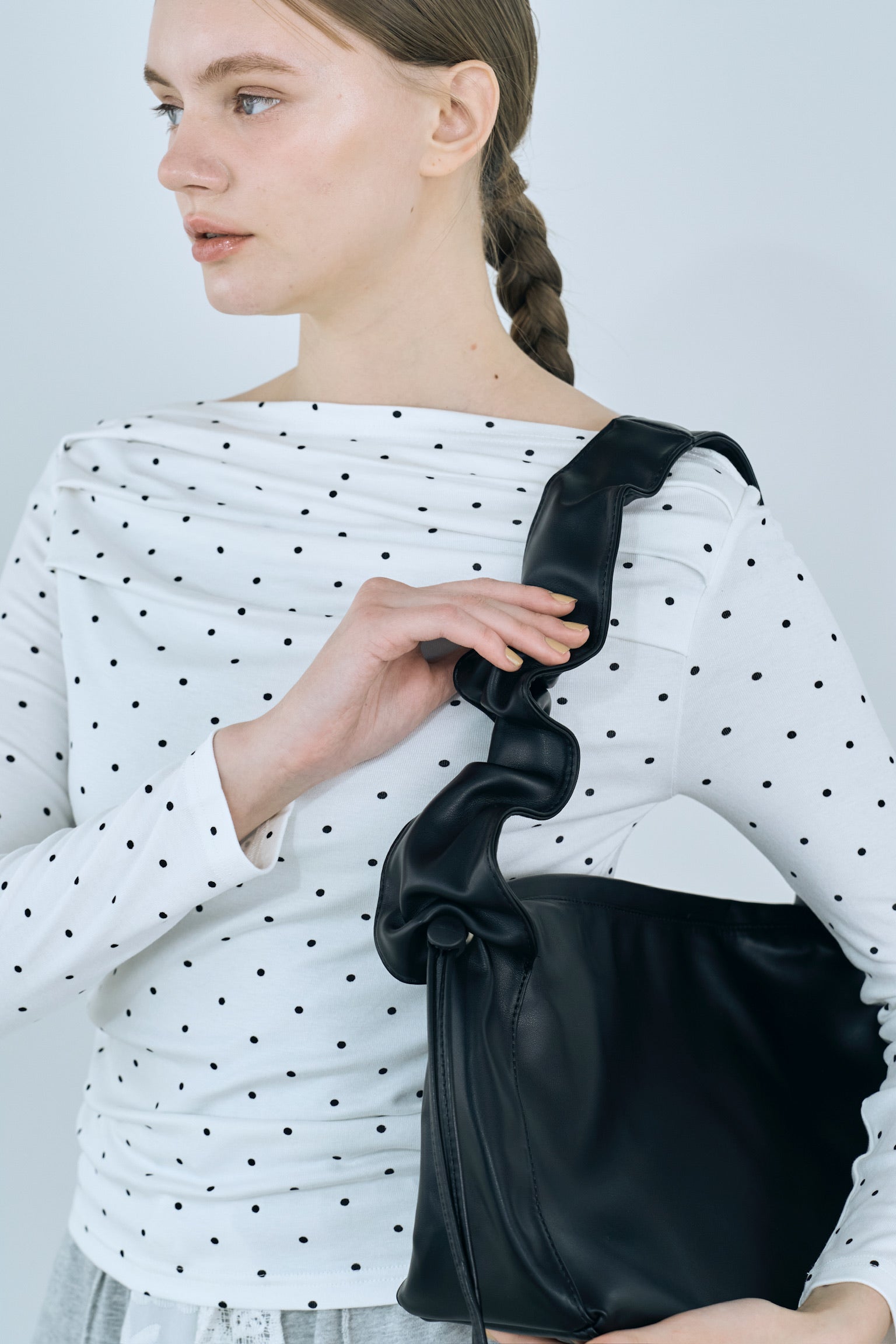 2way drawstring shoulder bag