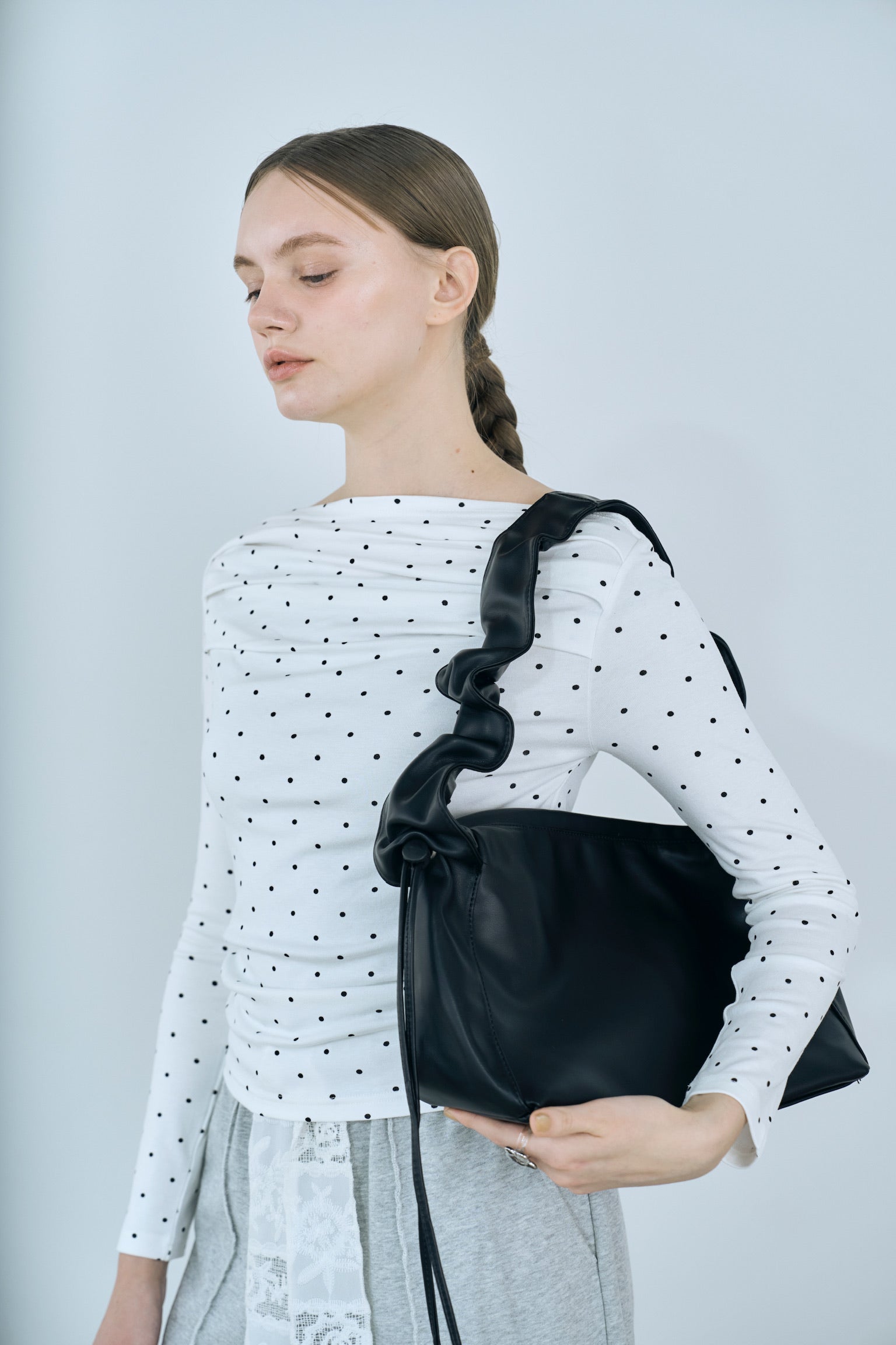 2way drawstring shoulder bag