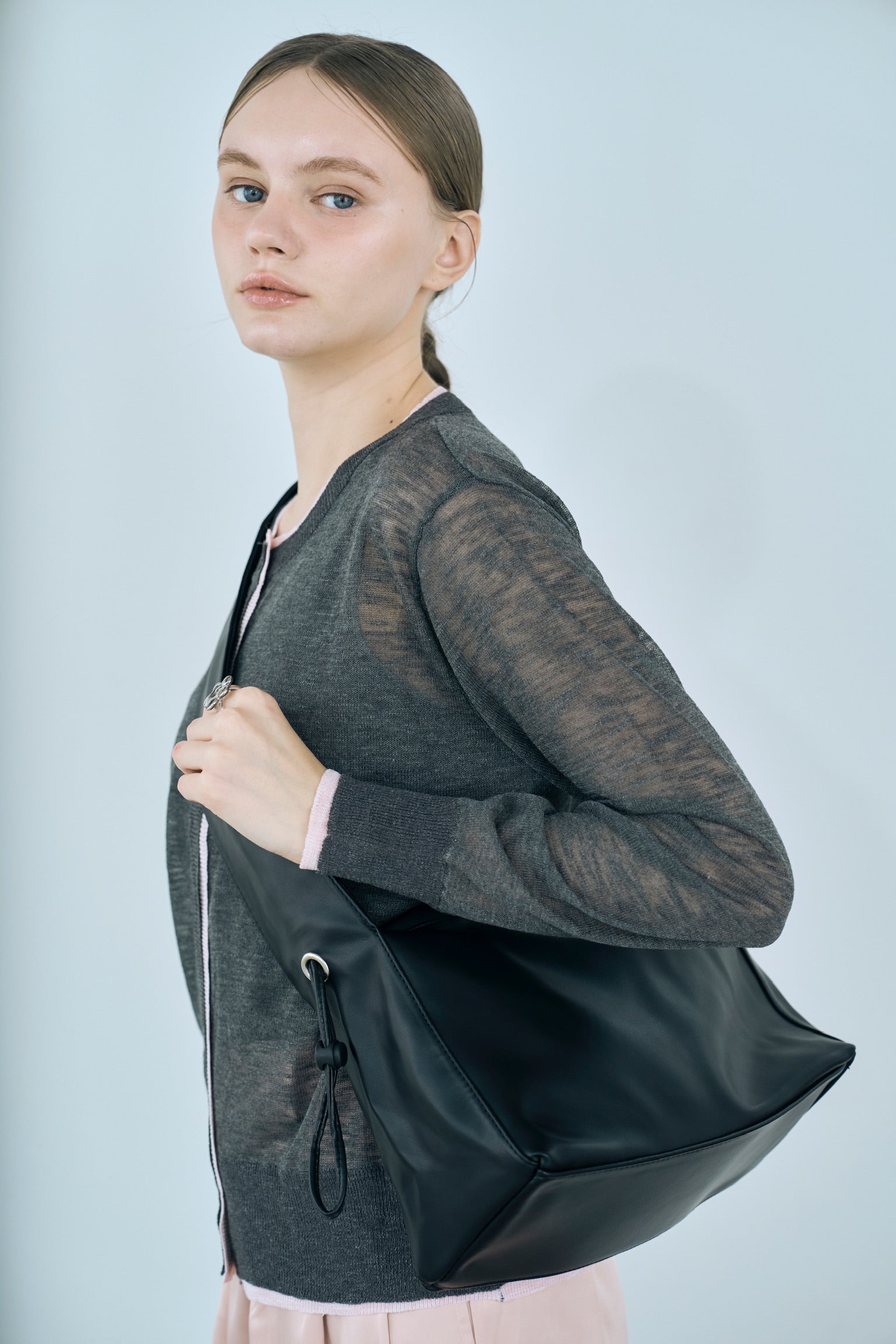 2way drawstring shoulder bag