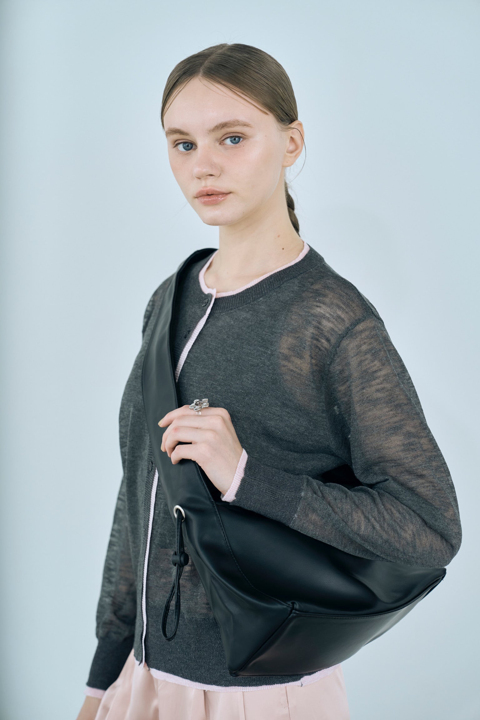2way drawstring shoulder bag