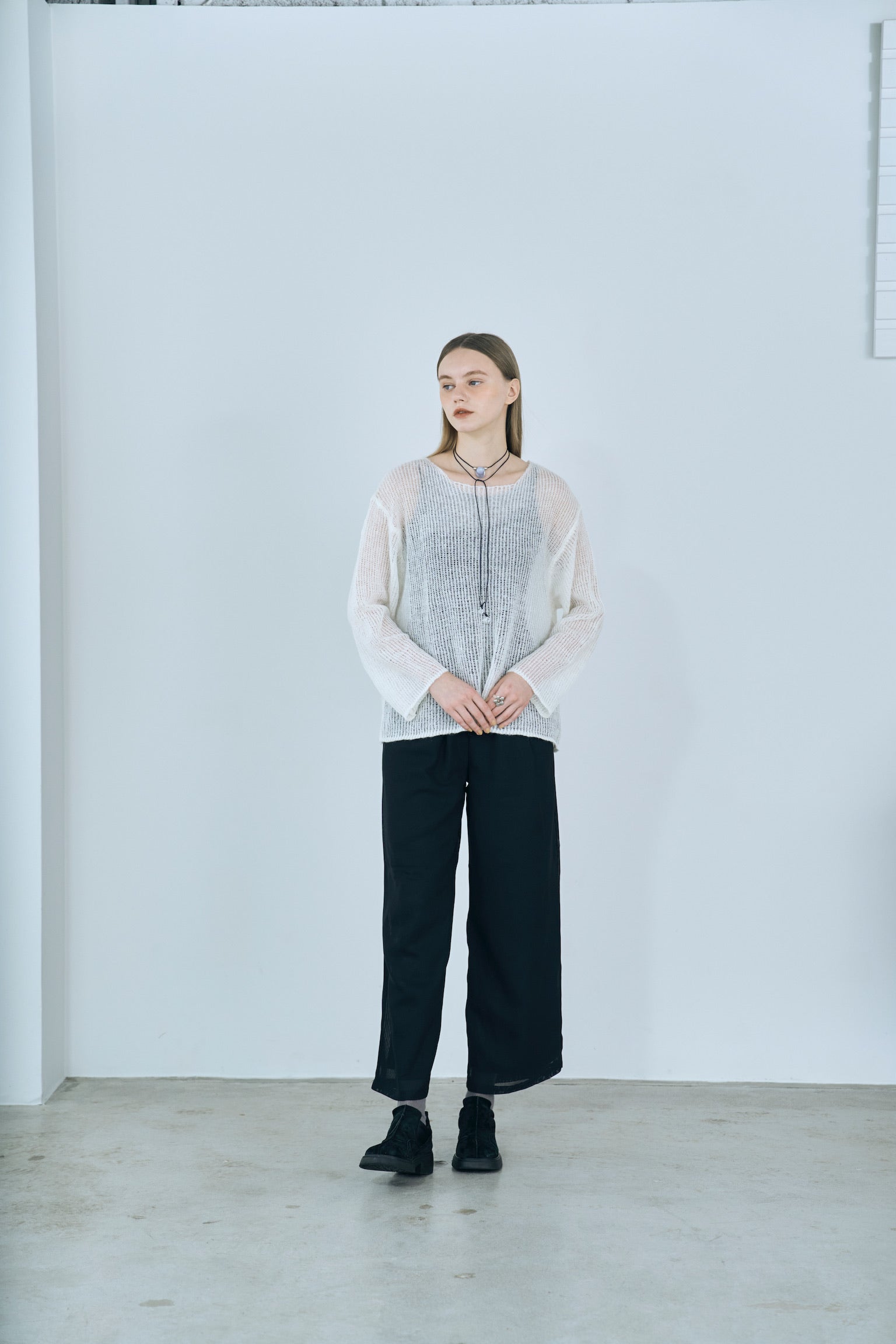 mohair mesh overknit