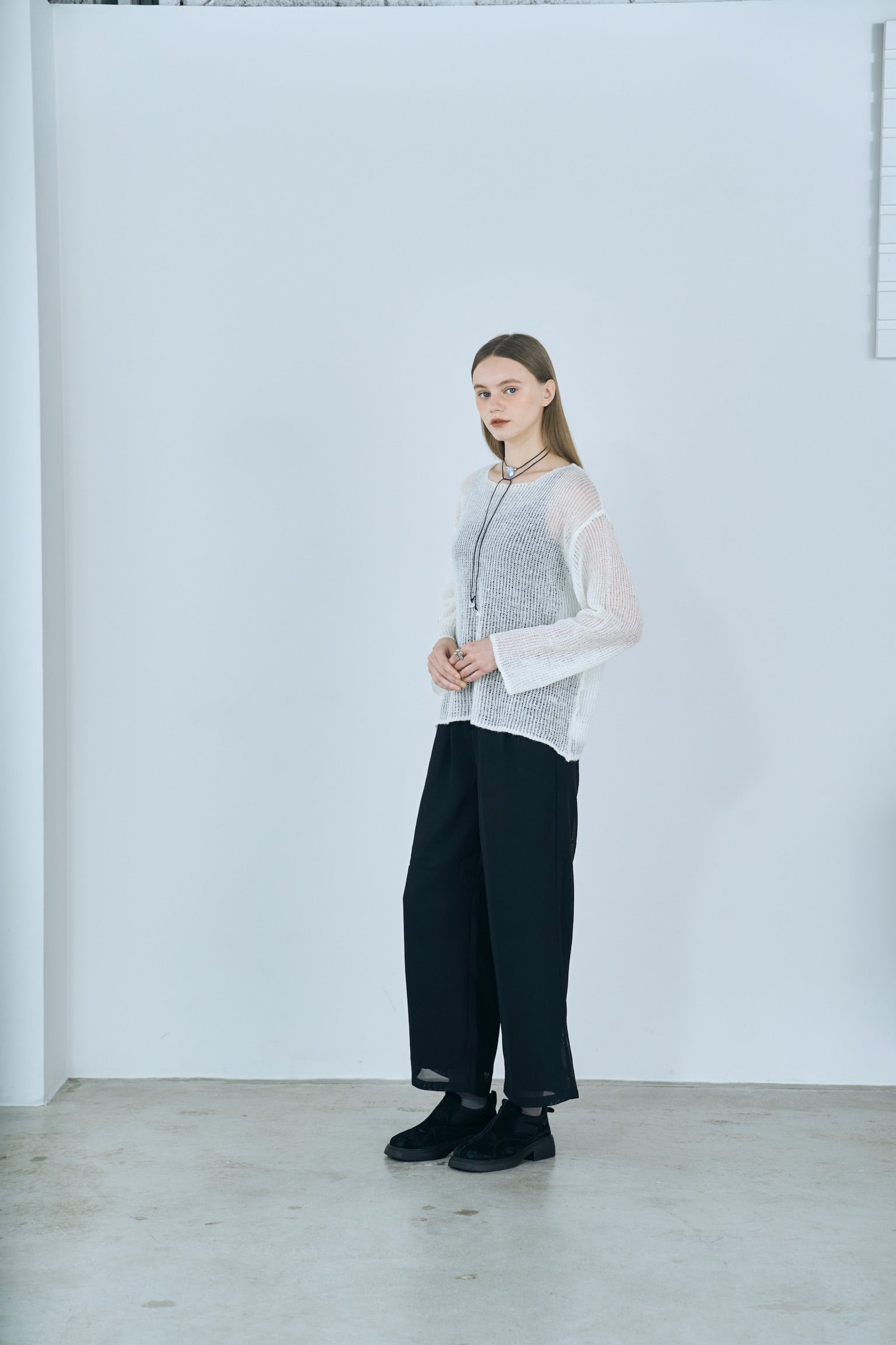 mohair mesh overknit
