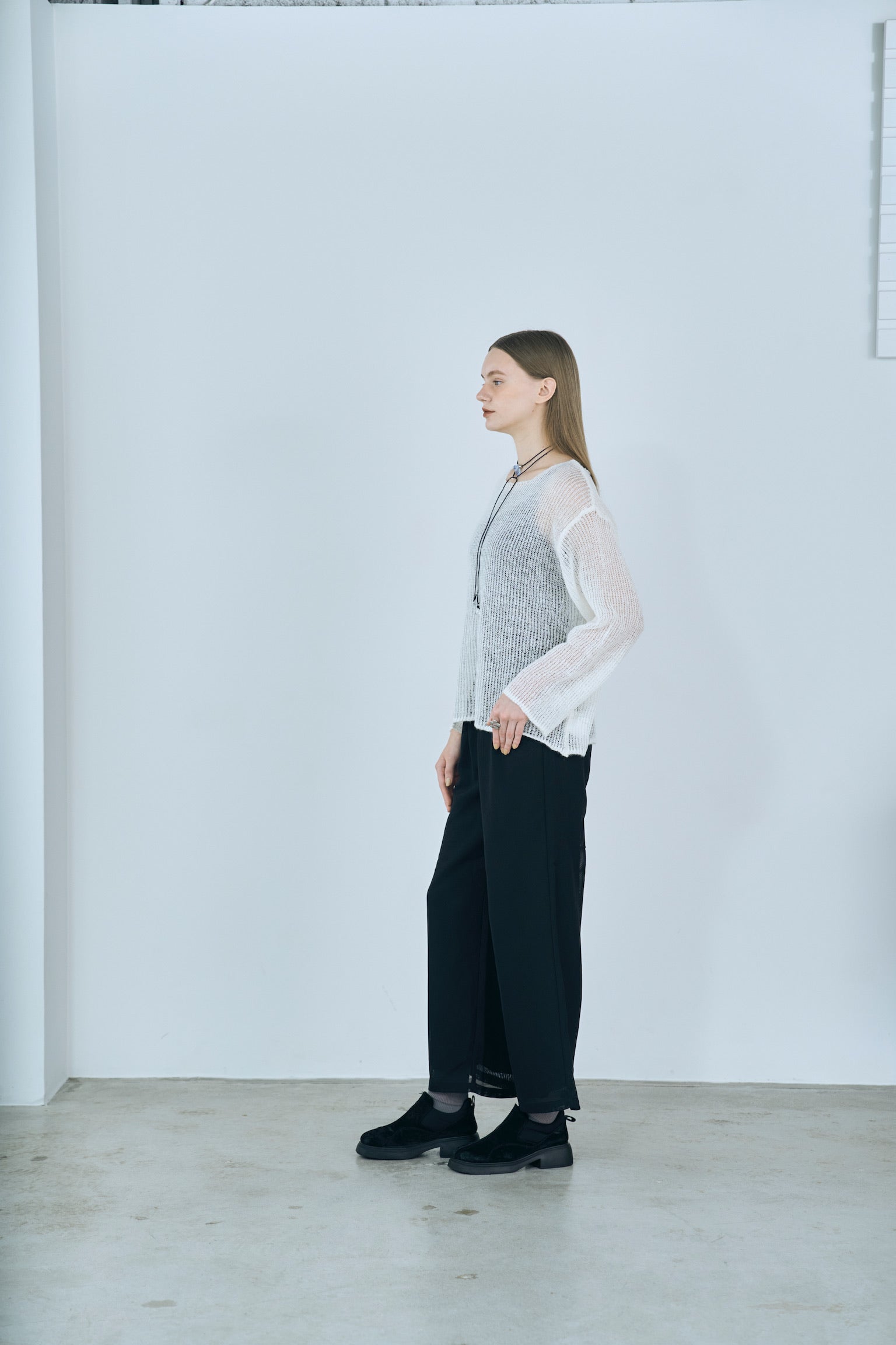 mohair mesh overknit
