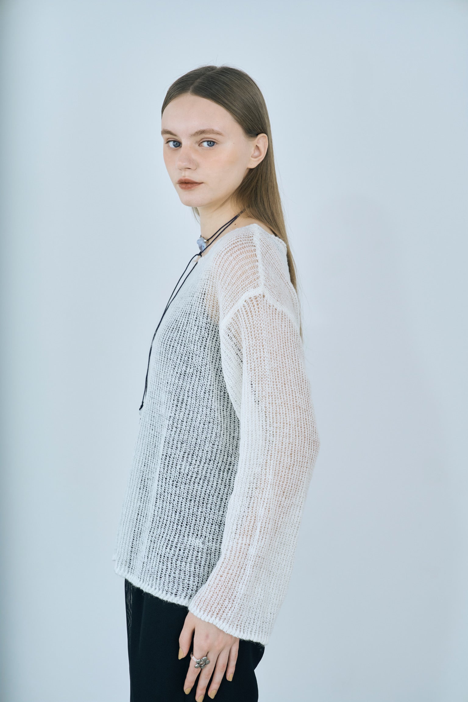 mohair mesh overknit