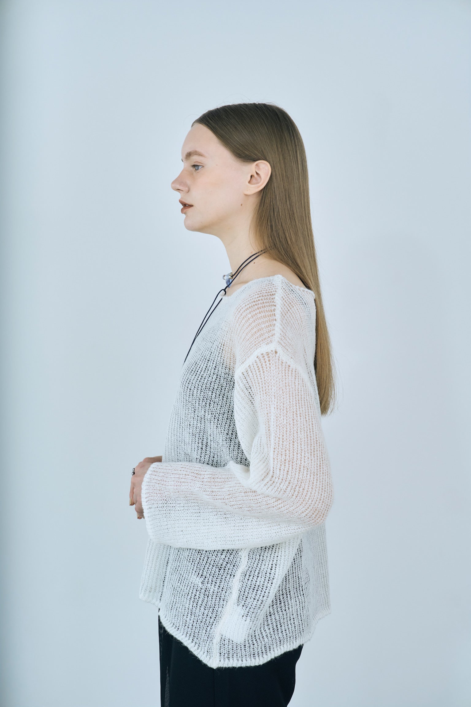 mohair mesh overknit