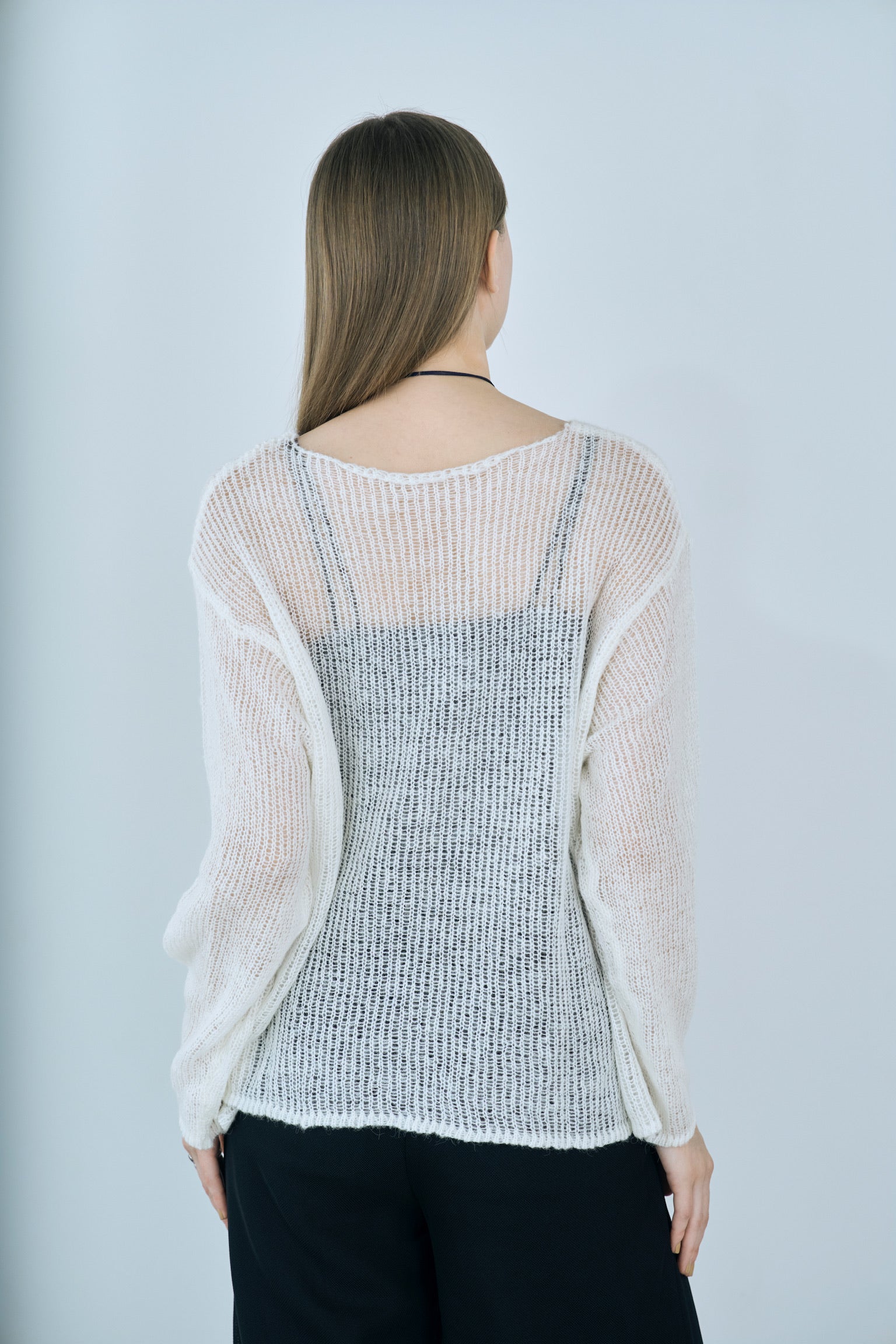 mohair mesh overknit