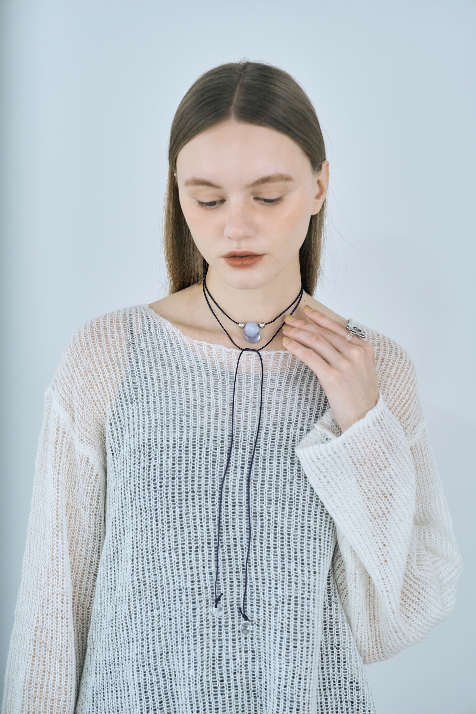 mohair mesh overknit