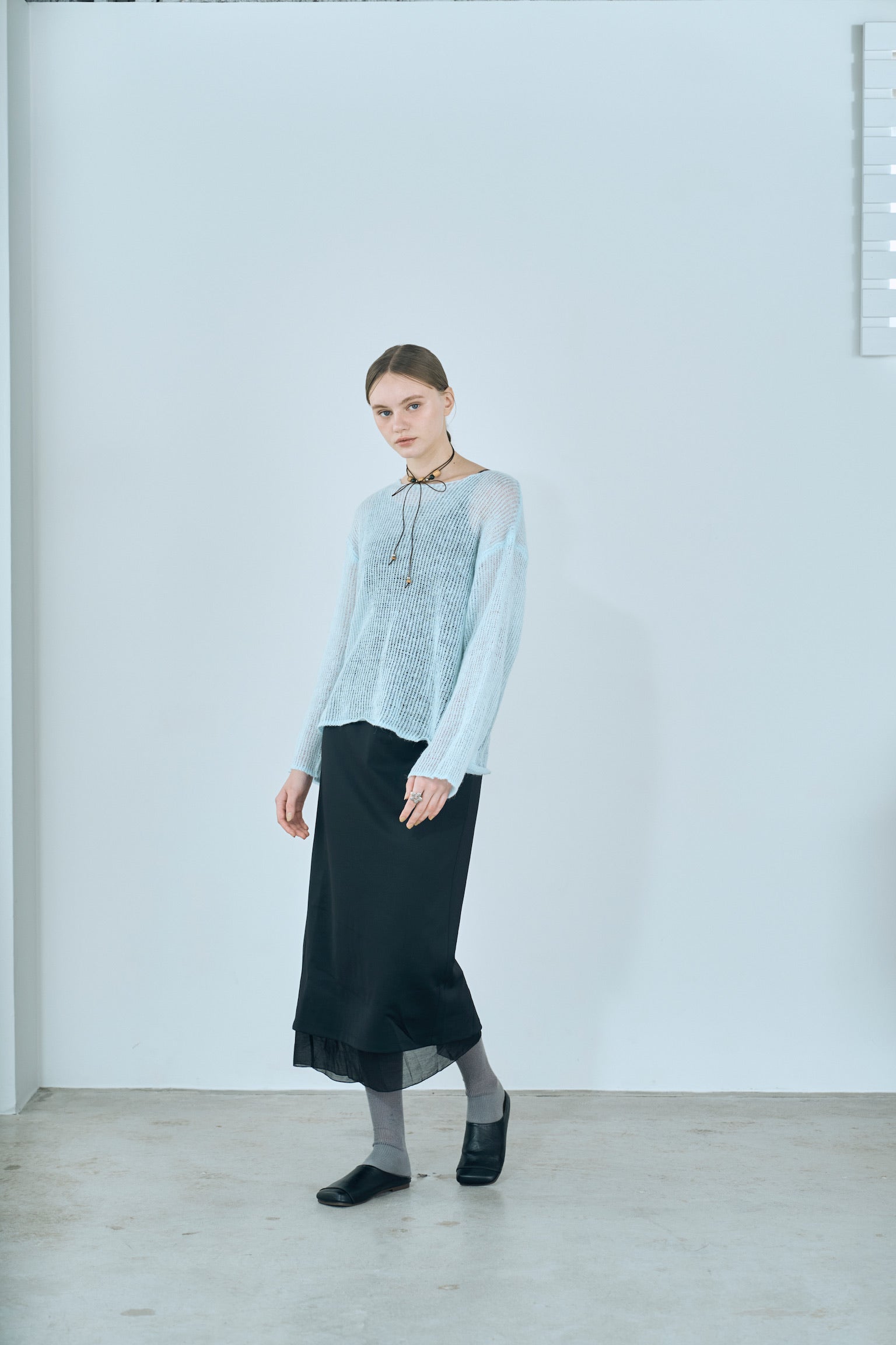mohair mesh overknit