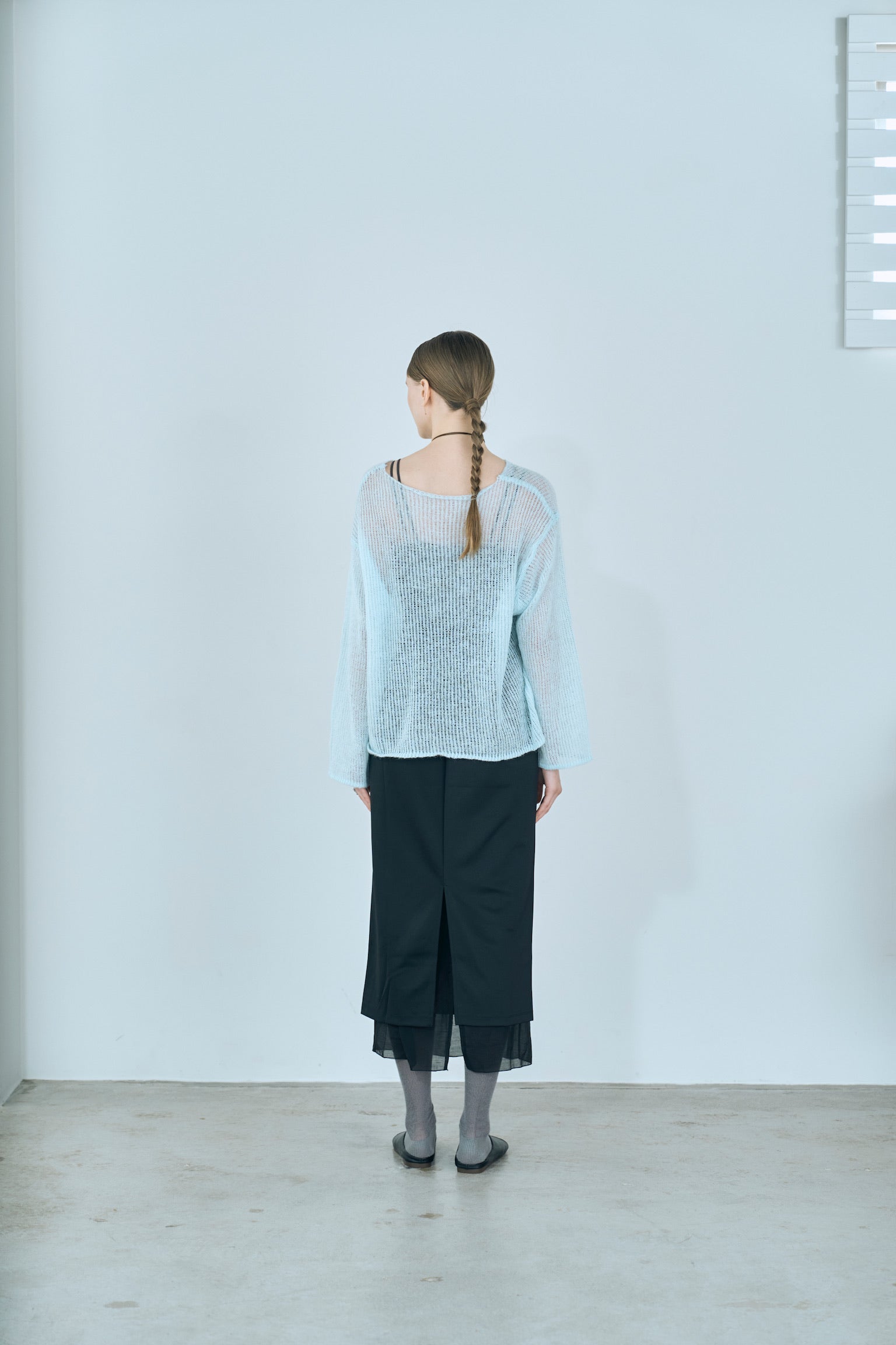 mohair mesh overknit
