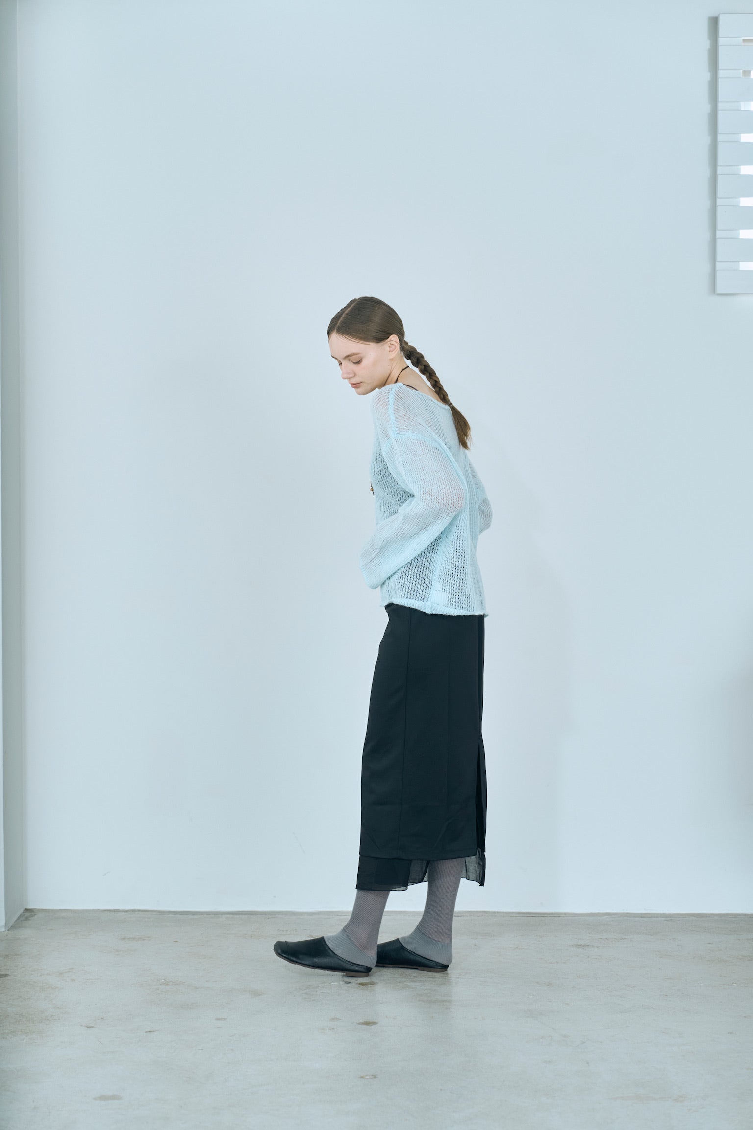 mohair mesh overknit