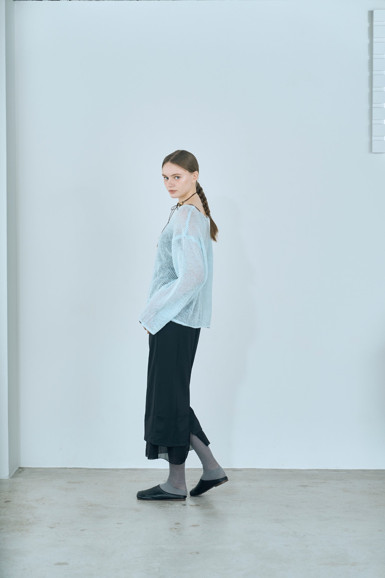 mohair mesh overknit